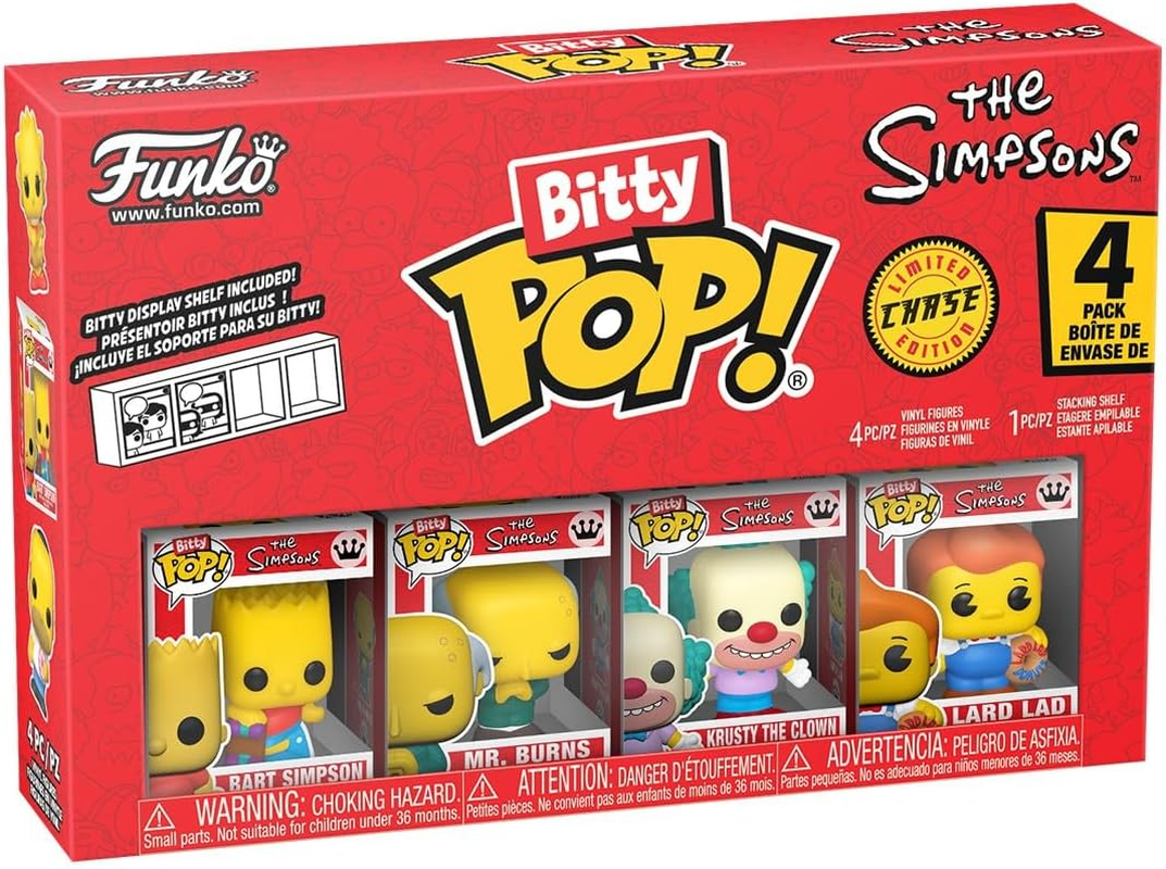 Funko Bitty POP!: the Simpsons - Bart 4-Pack image number 3