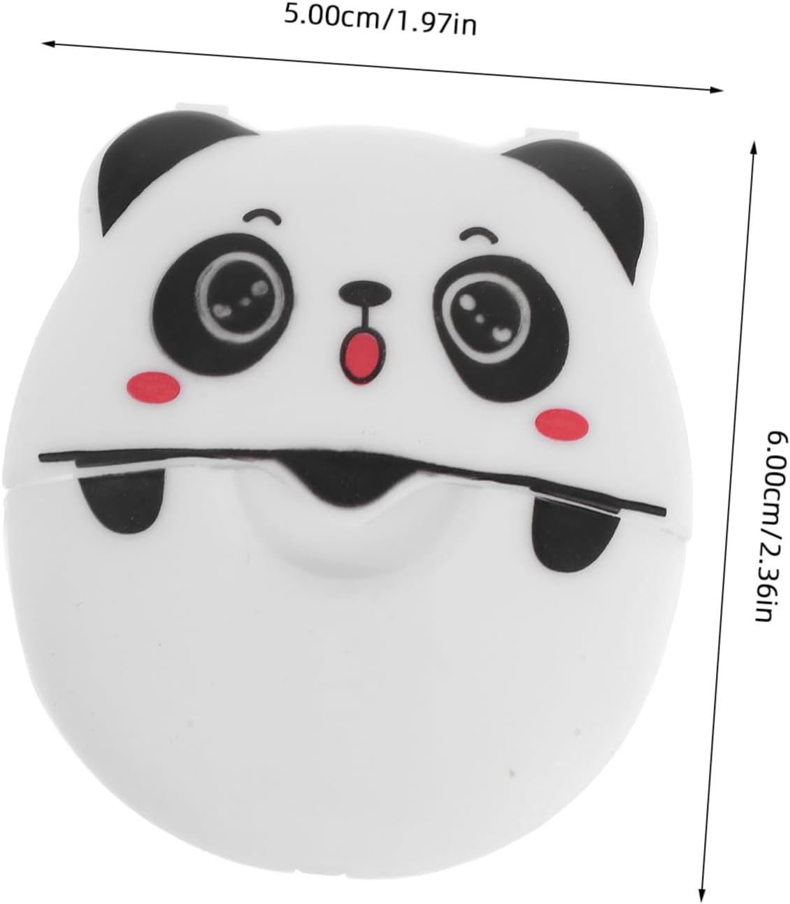 Parliky Portable Disposable Soap Paper Sheets for Hand Washing Cute Travel Mini Soap Flakes in Box for Outdoor Adventures and Camping image number 2