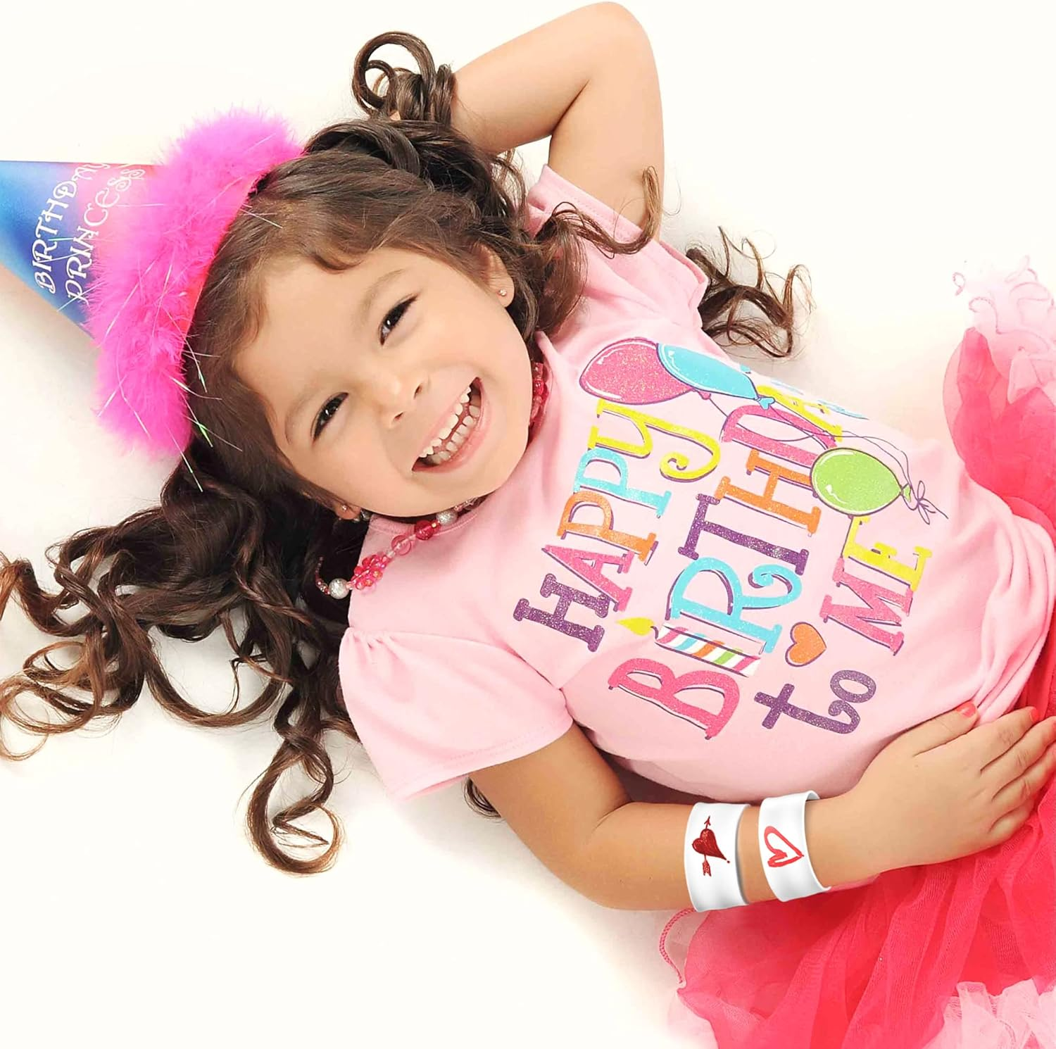 Novelty Place White Slap Bracelets, DIY Blank Party Wrist Strap Snap Band for Adult Teens & Kids - Classroom Craft Activity Prize Gift Costume (Pack of 25) - White image number 2