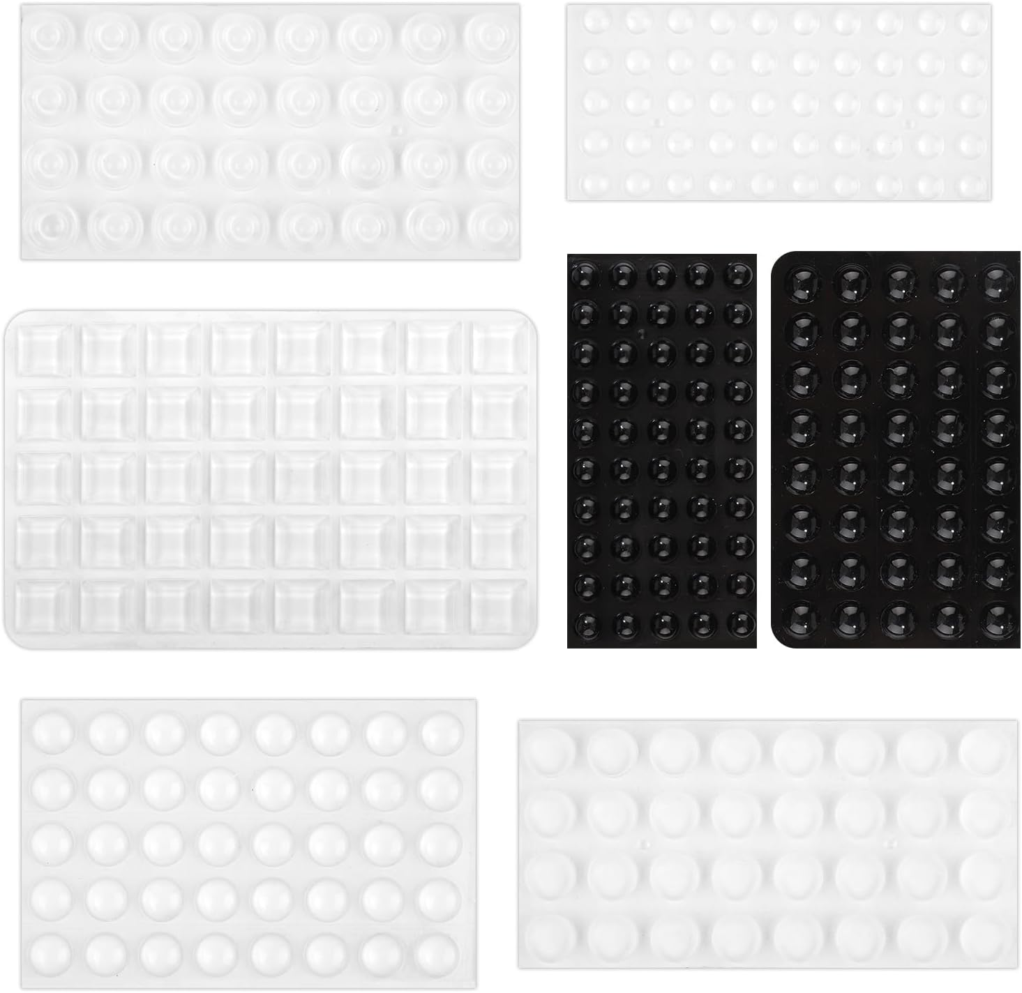 304Pcs Bump Dots for Visually Impaired, Assorted Styles Reading Aids for Blind Raised Touch Stickers Braille Bump Dot Best Gift for Low Vision People image number 5