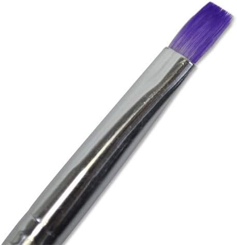 1PC Nail Art Brush Plastic Drawing Painting Brush Pen for Manicure Tool Gradient Purple Color Zhengpingpai image number 2