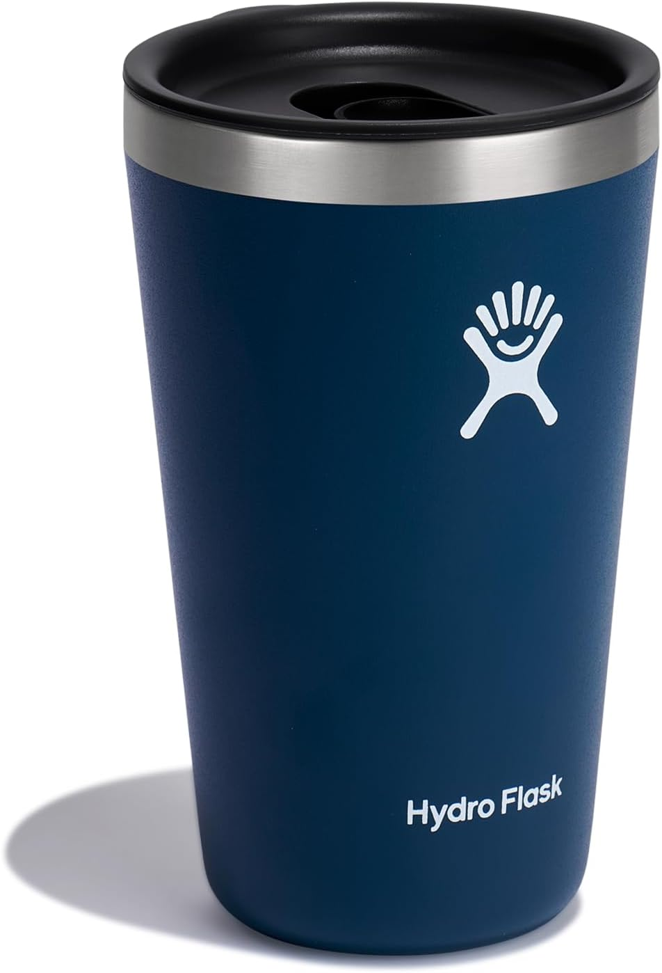 Hydro Flask Stainless Steel 16 OZ All around Tumbler Indigo, Dishwasher Safe - Indigo image number 5