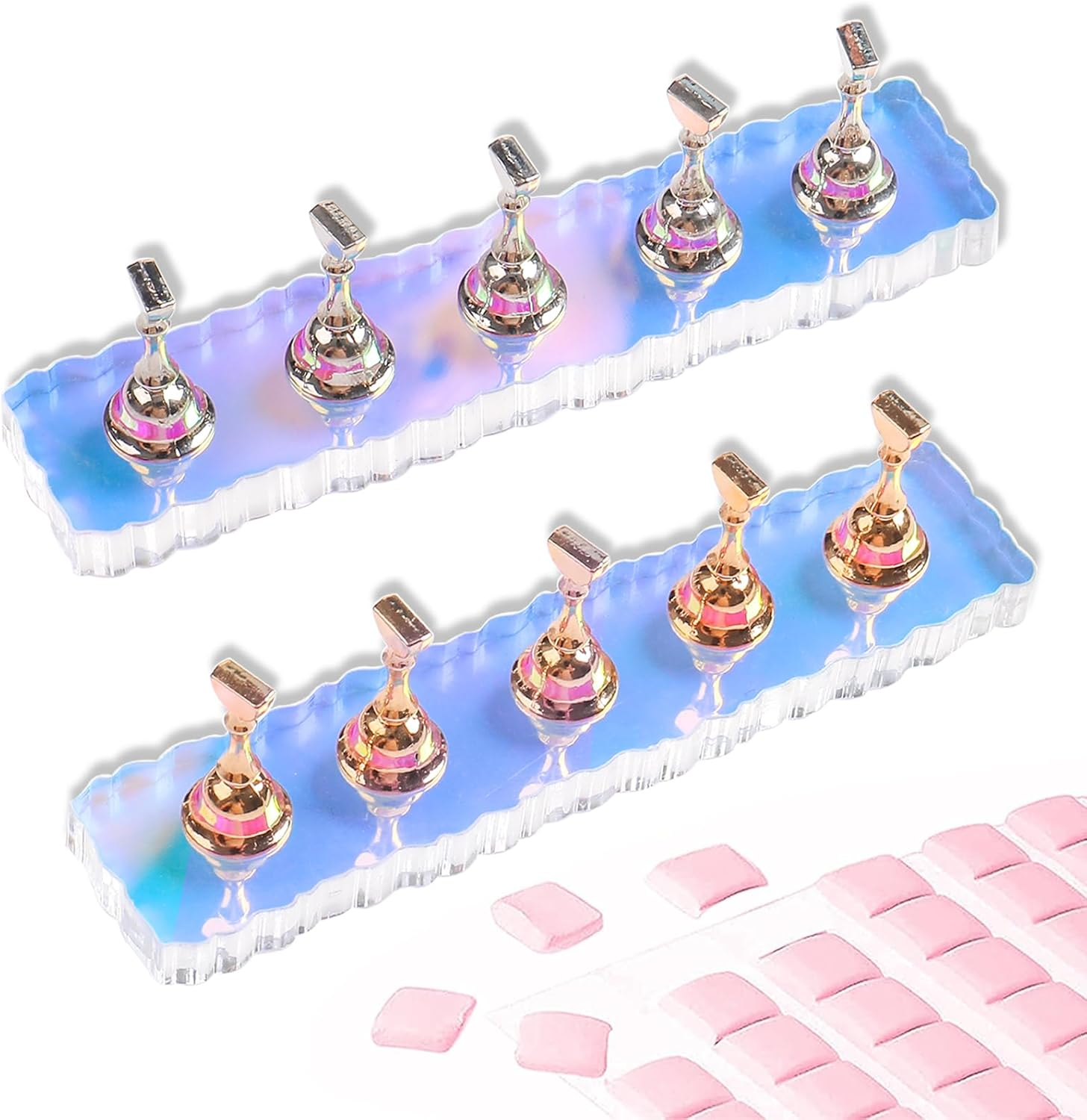 Aurora Nail Holder for Painting Nail (Flower) image number 6