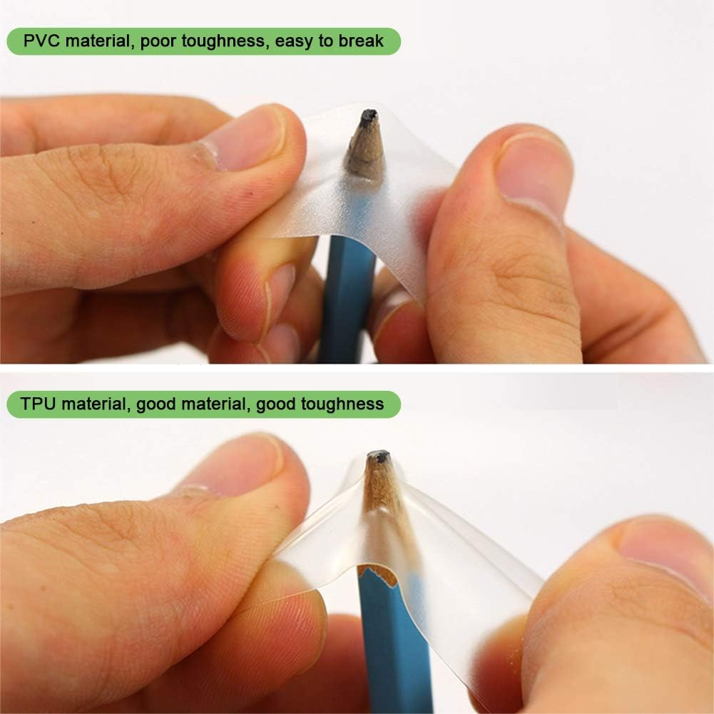 Inflatable Patch Repair Kit, Self-Adhesive Pool Patch Plastic Repair Patches Kit TPU Repair Patch for Inflatable Pool Toys Air Beds image number 4