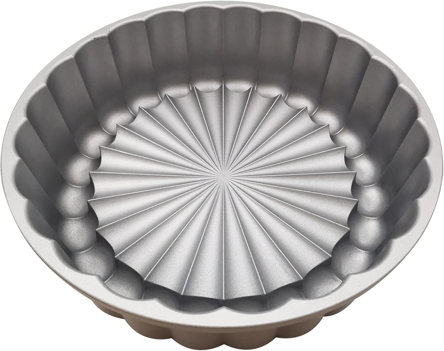 Charlotte Cake Mold, 9 Inch Cake Pan Aluminium Kitchen Accessories Decoration Christmas Wedding Valentine&rsquo;S 3D Charlotte Cake Pan (Flower Shape) image number 2