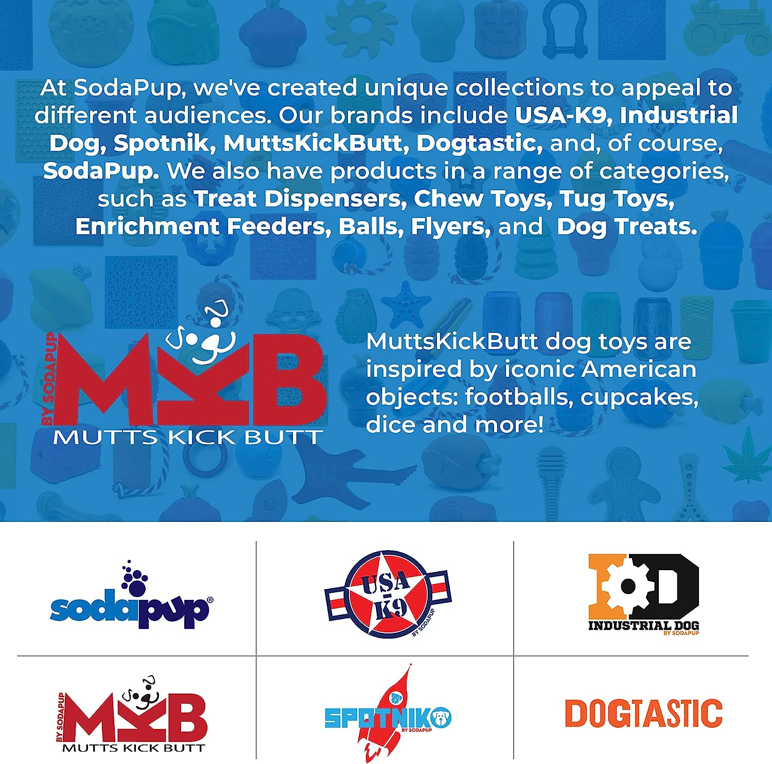 Mutts Kick Butt by Sodapup - Natural Rubber Heart on a String Reward Ball - Chew & Dental Toy - Aggressive Chewers - Red image number 2