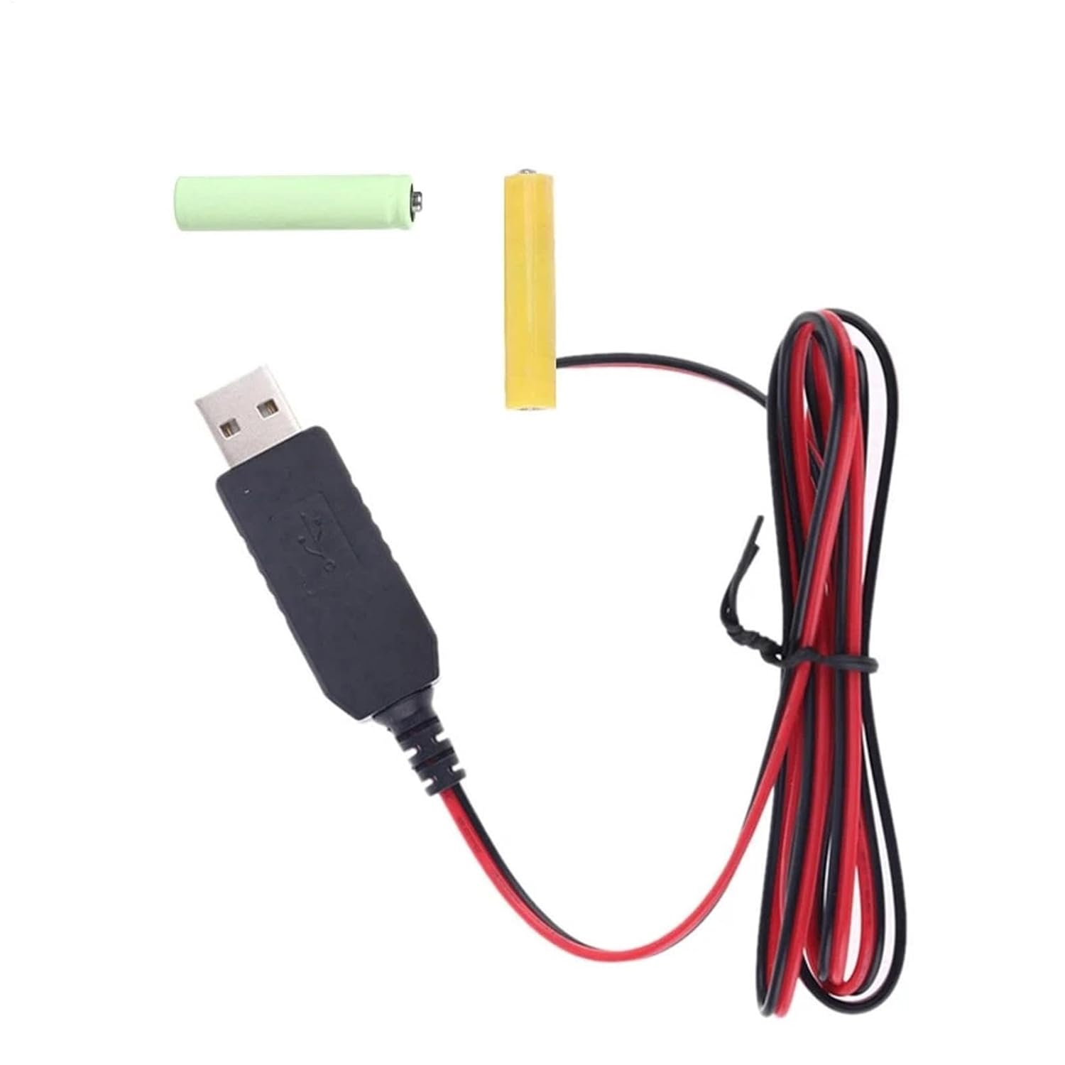 AA/AAA Battery Eliminators - Battery Eliminators AA, Voltage Converter Cable 5V to 3V 1M | Replace Adapter, USB Supply Cable Replace AA/AAA Batteries for LED Lights, Small Fans, Game - Aa5 Number image number 4