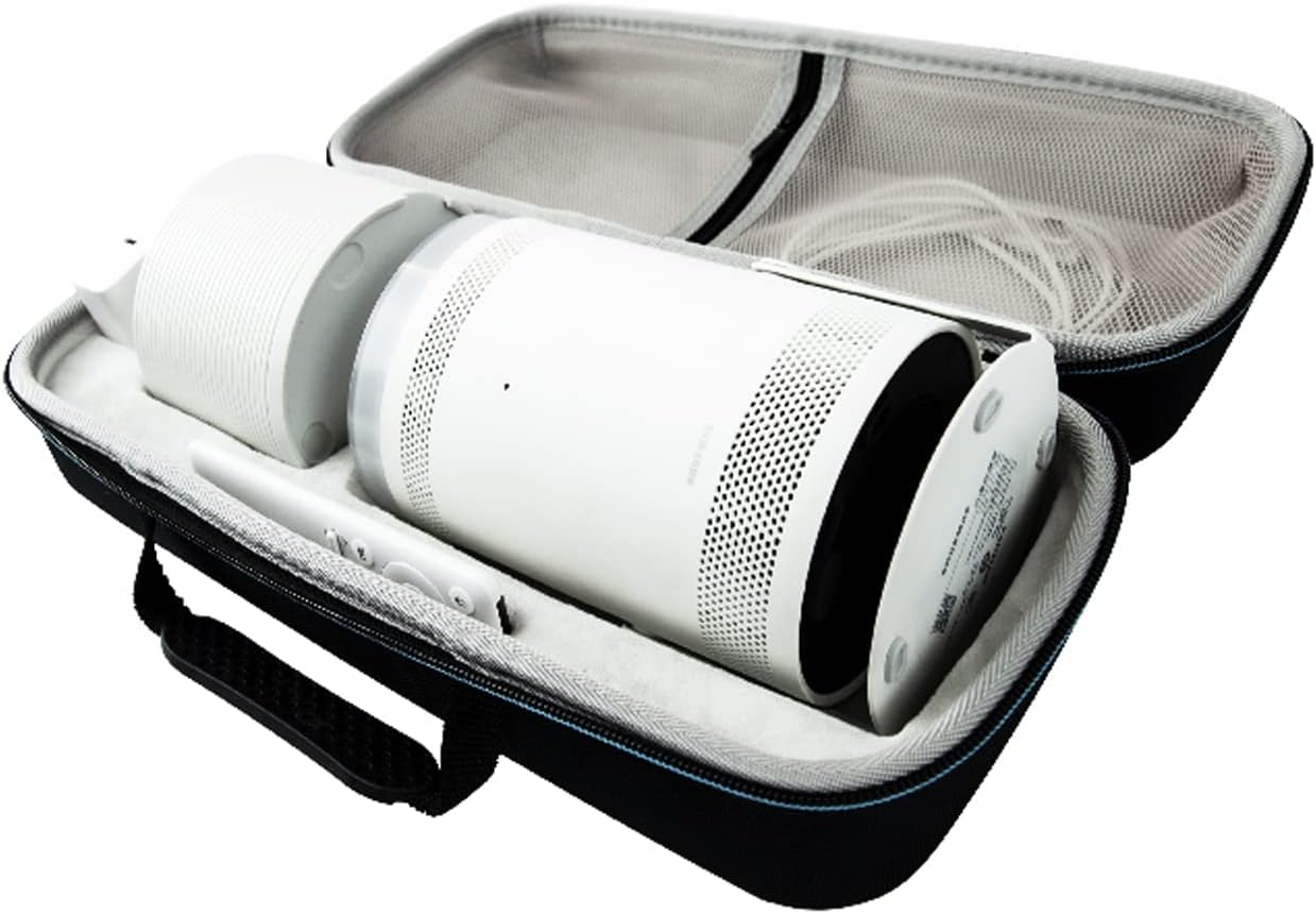 Carrying Case for Samsung the Freestyle Projector,Compatible with the Freestyle Smart Portable Projector/The Freestyle 2Nd Gen Projector 360&deg;All-Round Hard EVA Protection Storage Box Travel Bag image number 6