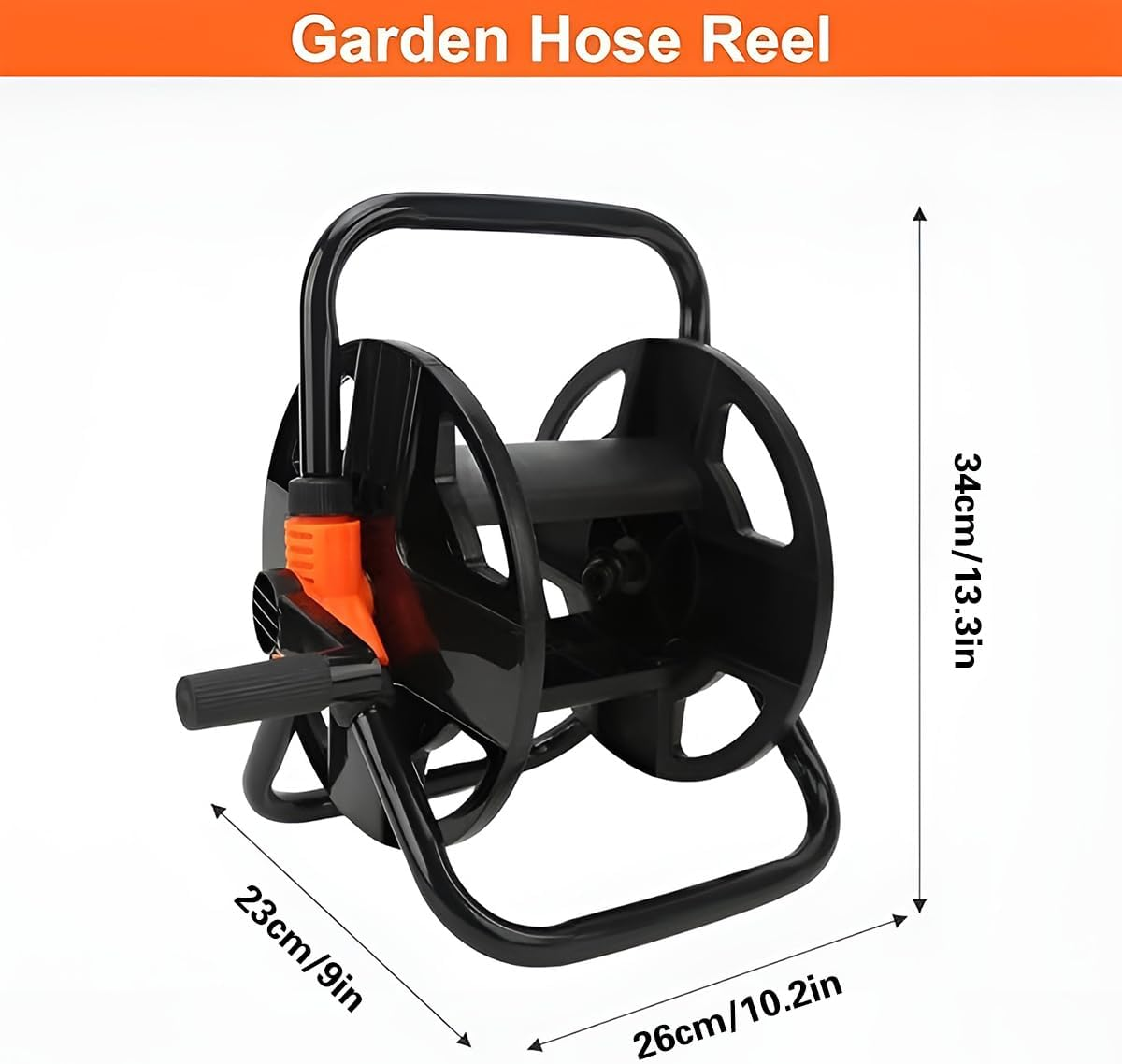 Household Car Wash Water Pipe Storage Rack Pipe Winding Tray Water Pipe Rack Winding Winding Wire Roller Garden Watering Flowers image number 5