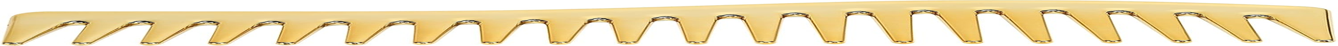 Wide Tooth Comb Set, Detangling Plastic Hair Comb for Women (Golden)