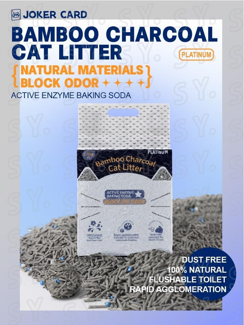 4X2.5Kg(4X6L) Tofu Cat Litter Enzyme Activated Say Goodby to Odour Happy Cats Happy Cat Keepers Austock image number 2