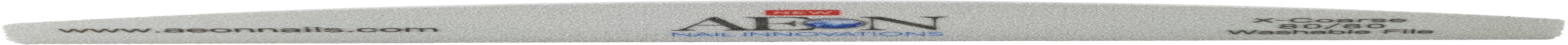 Aeon - Nail Files Silver Half Moon Sponge X-Coarse 80/80 1 Pc