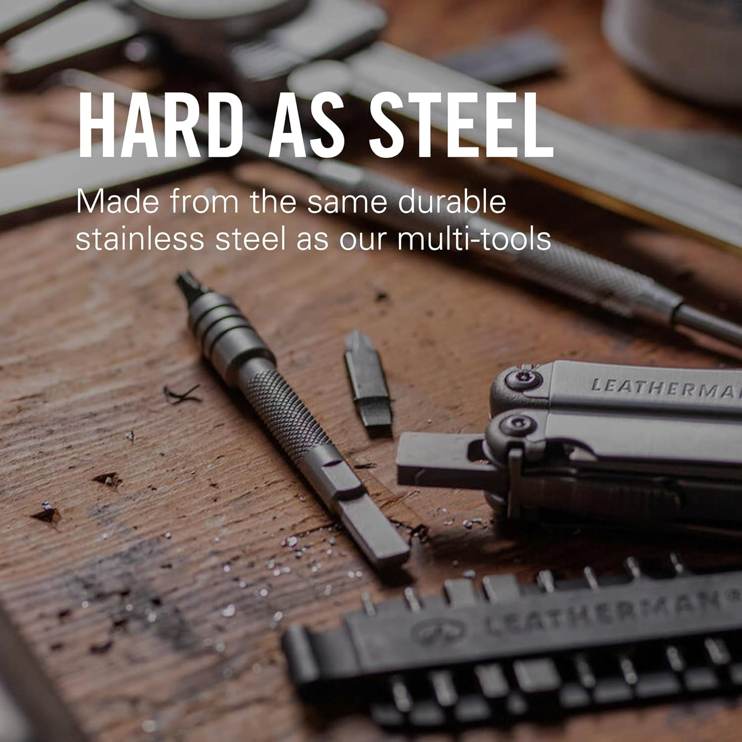 Leatherman Bit Driver Extender Tool Accessory - Extends Reach for Tight Spaces - 3.25"- Stainless Steel - Ideal for Multitool Versatility & DIY Tasks image number 1