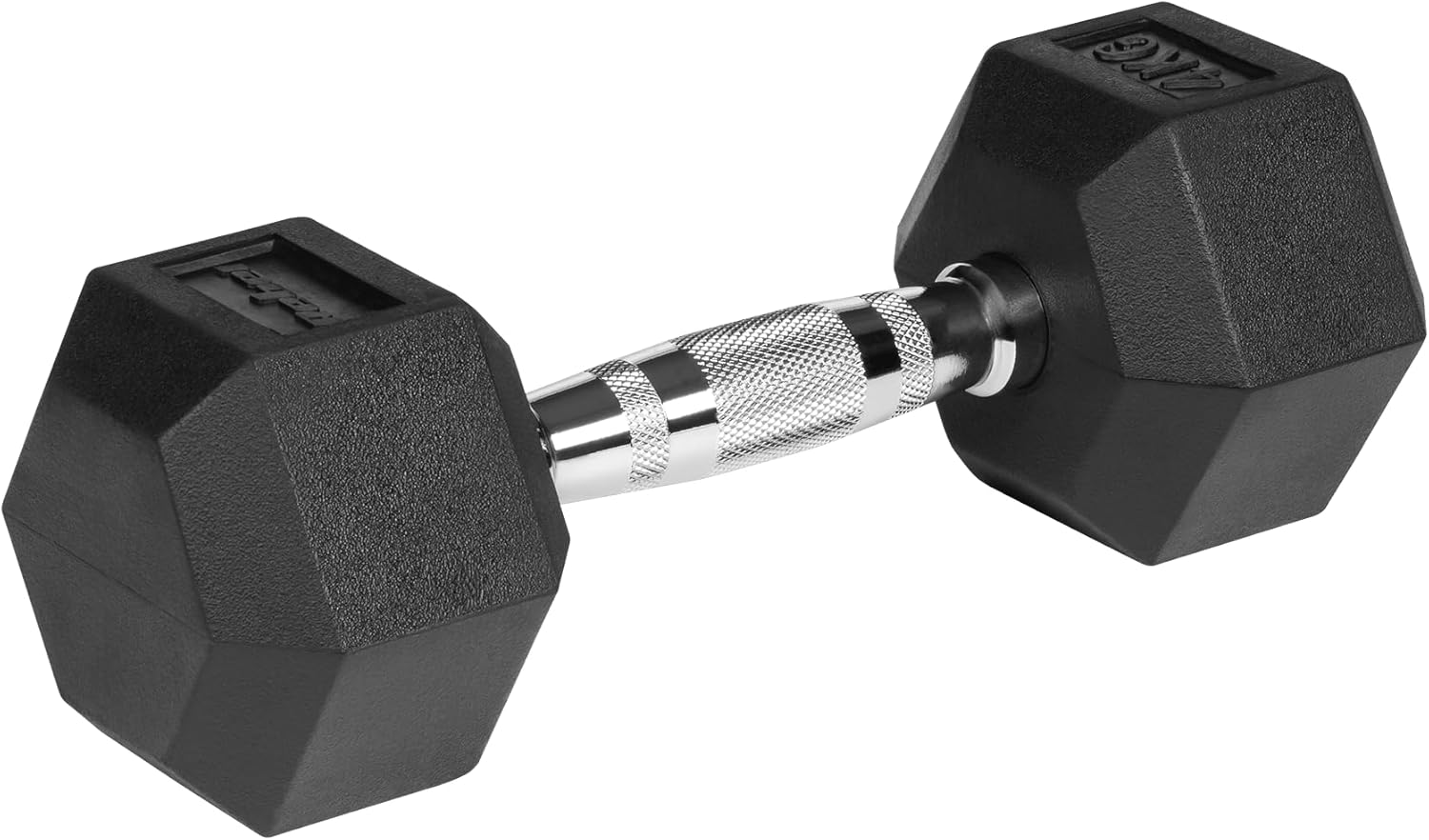 Rebel RBA-2325-04 Dumbbells Cast Iron Rubberised HEX 2 X 4 Kg image number 3