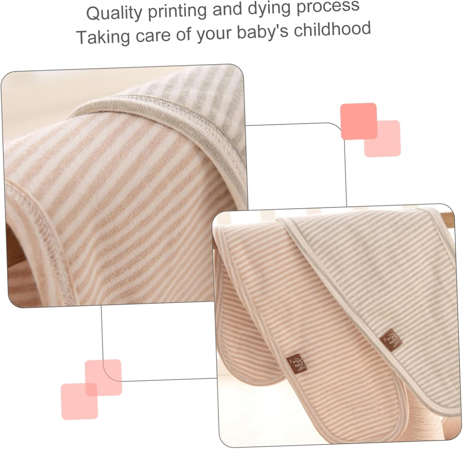 4Pcs Baby Belly Band Navel Belt for Newborn Infant Skin Color Soft Breathable Navel Support for Newborns and Boys and Girls image number 4