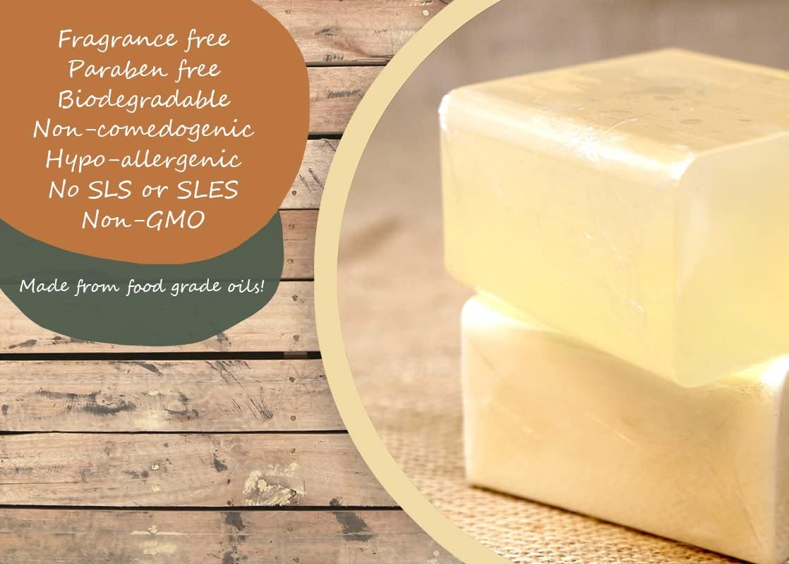 Saint Terra - Shea Butter Melt & Pour Soap Base, 2 Pounds