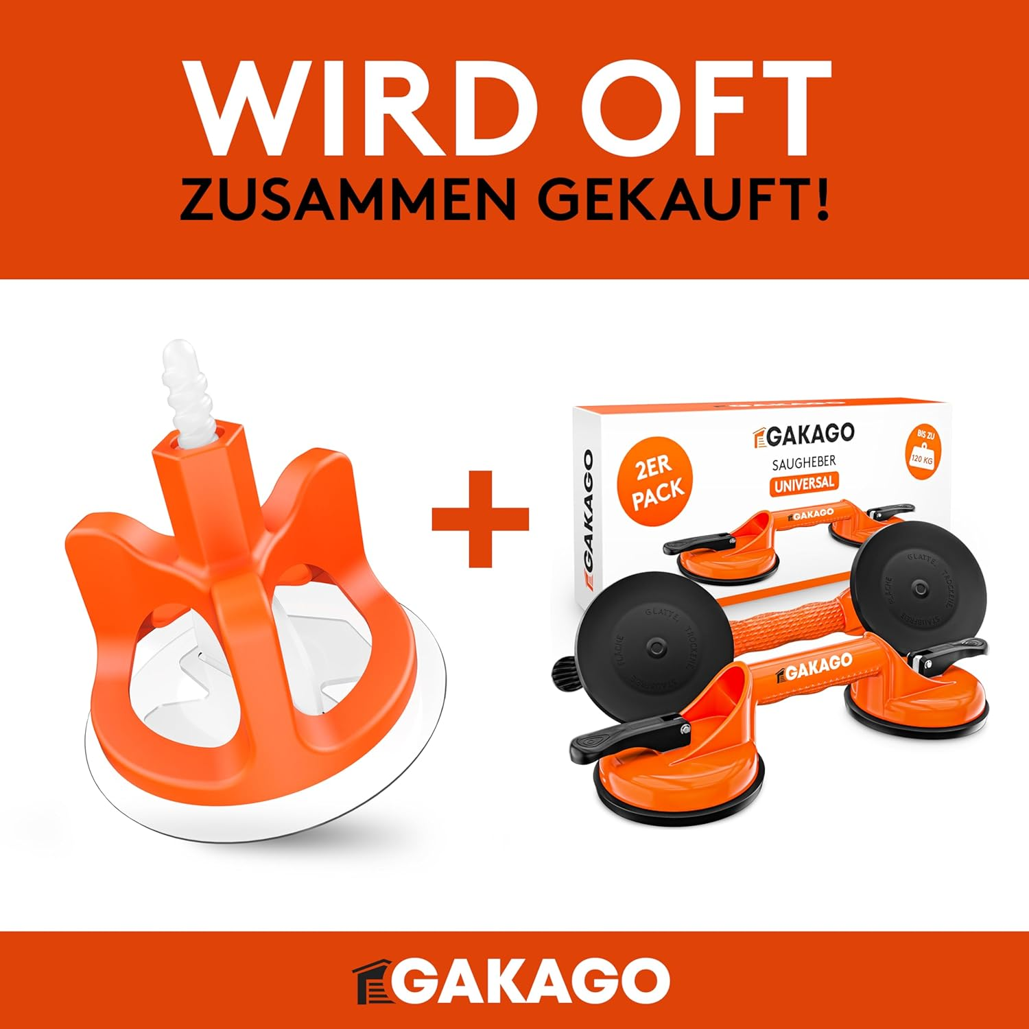 Gakago Tile Levelling System 200 Thread Tabs 2 Mm - Laying Aid for a Perfect Joint Pattern - Superior Range for Tile Thicknesses 3-18 Mm - Tile Protection with Schon Washers image number 6