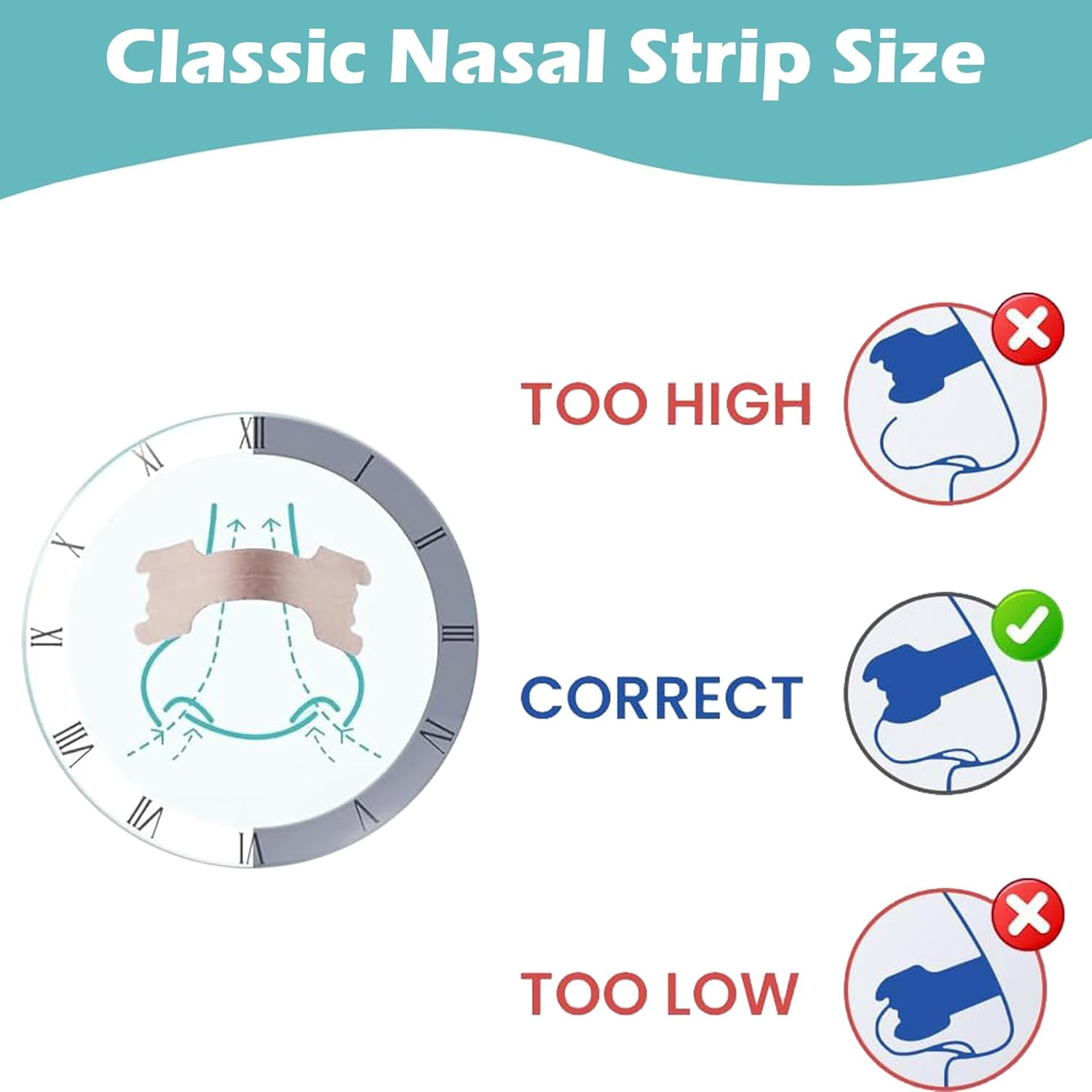 Anti Snoring Devices, Breathe Right Nasal Dilator Strips, Nose Strips for Sleeping (Pack of 120) image number 4