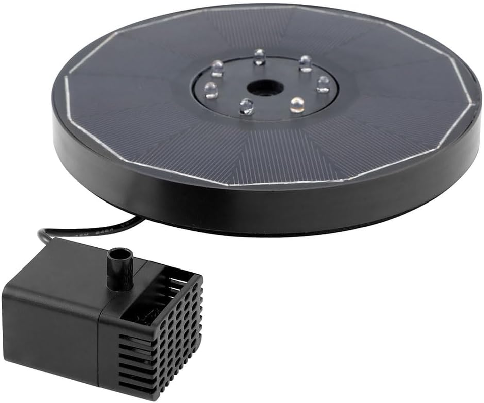 Gardeon Floating Solar Pond Water Fountain Pump Outdoor Fountains LED Light image number 5