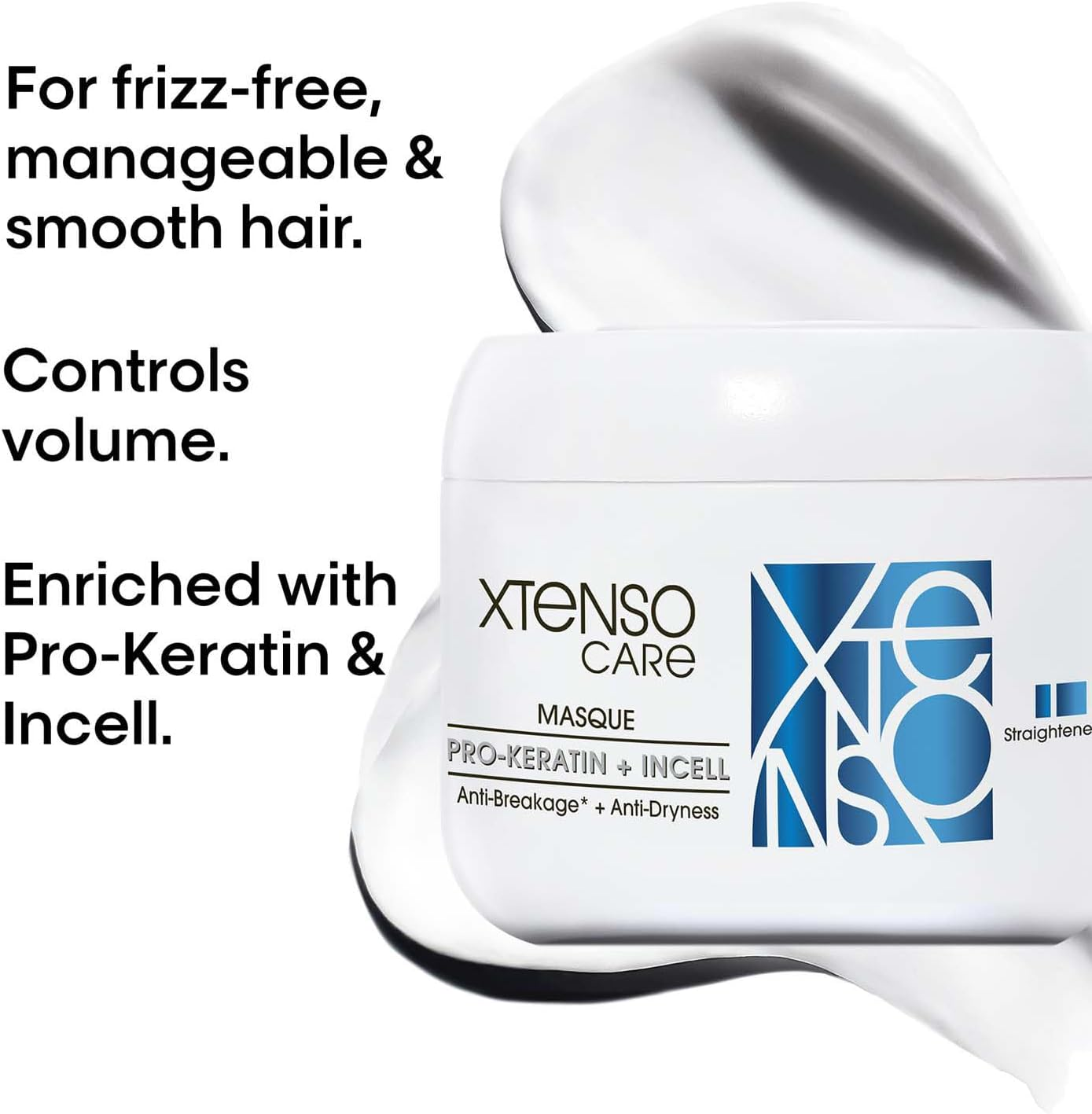 L'Oreal Professionnel X-Tenso Care Straight Masque - 200Ml image number 2