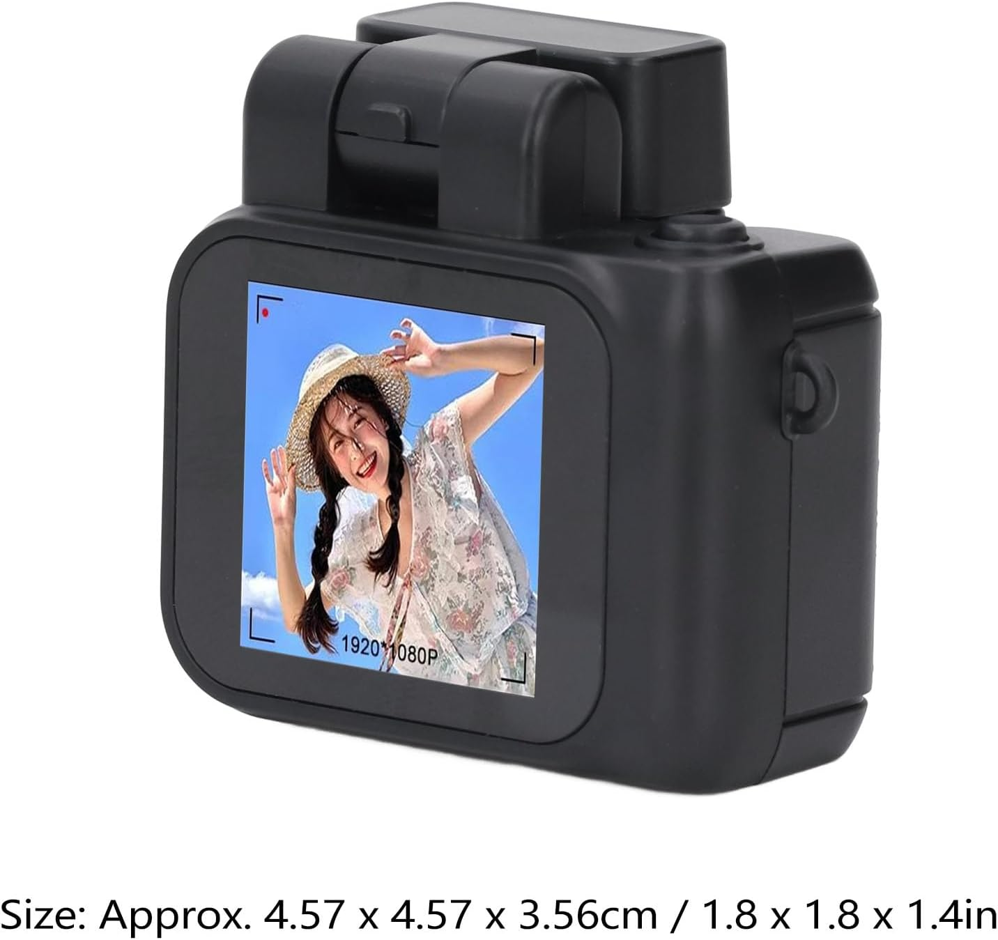 Mini Keychain Camera, 1080P Hd Small Vintage Camera, Retro Micro Dv Cameras, Compact Camcorder with 128G Memory Card image number 4