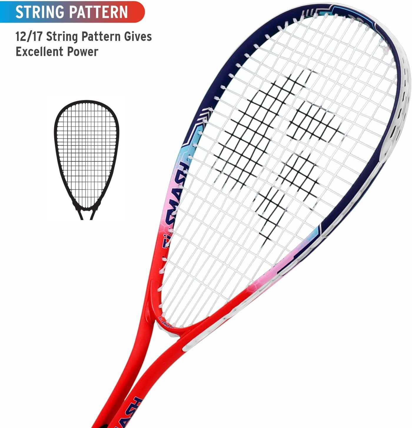 DSC Ti Smash Aluminium Squash Racquet