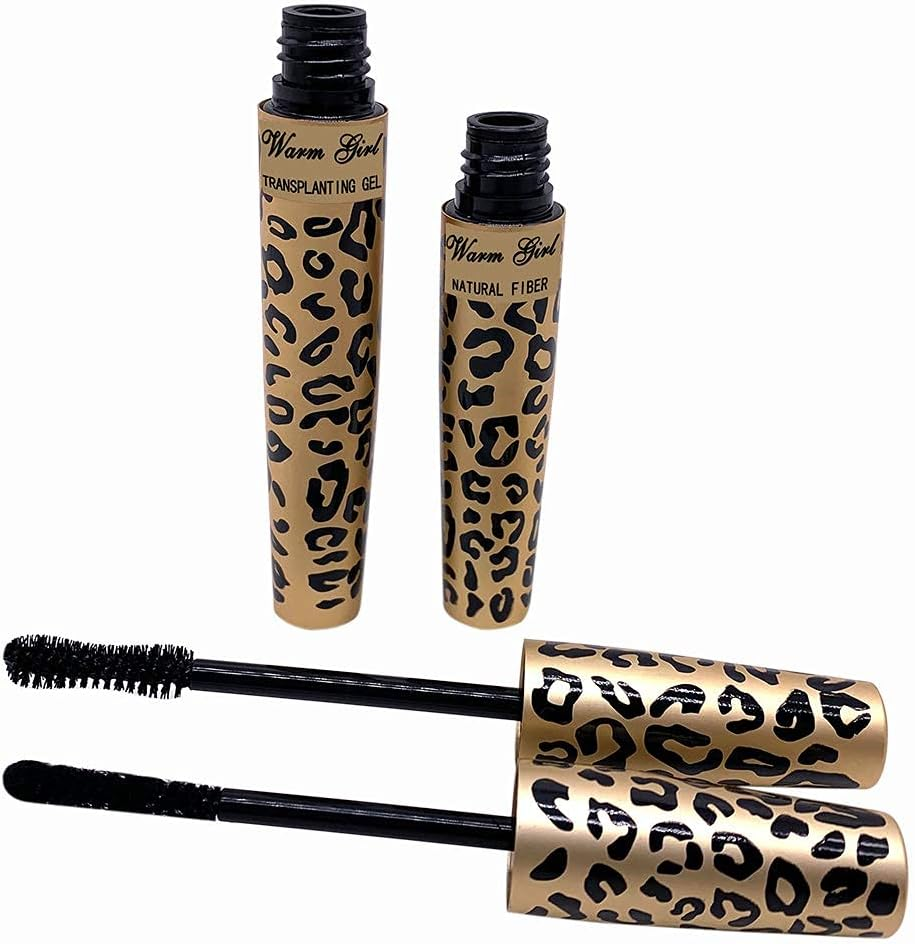 Warm Girl 4Set 3D Fiber Lashes Mascara Rimel Makeup Set Eyelash Waterproof Mascara image number 2