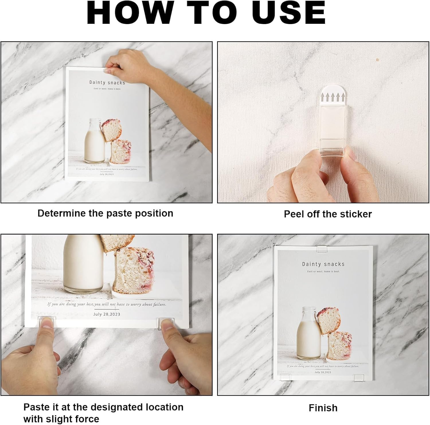 Beiqilian 30Pcs Clear Acrylic Vinyl Record Display Shelf Wall Mount, Easy Mount, Display Functionality, Tiered Shelf, 30 Shelves, No Screw, Home Decor, Music Instruments image number 2