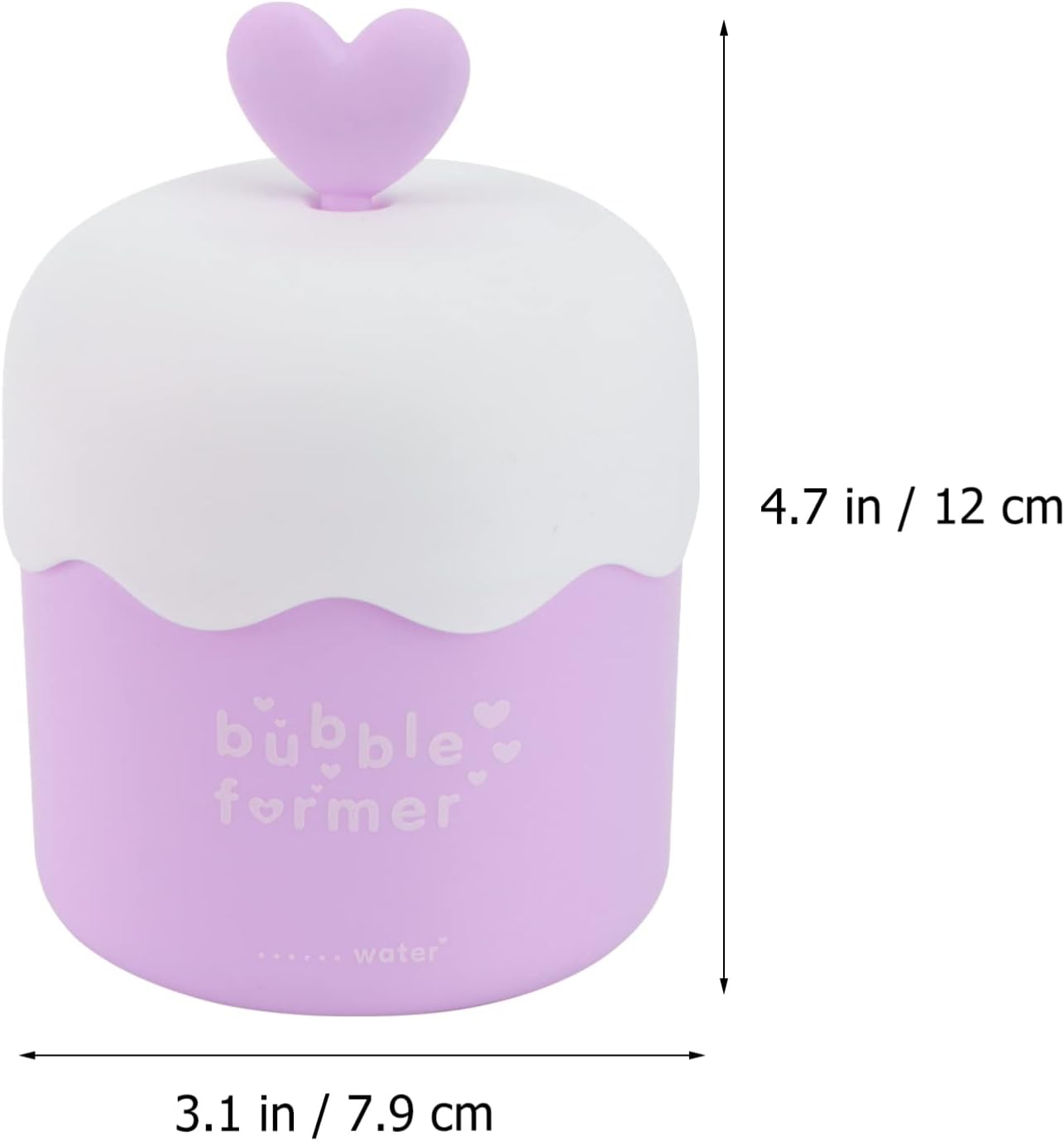 DOITOOL Face Wash Foam Maker Facial Cleanser Foam Cup Whip Bubble Maker Foam Whip Maker Facial Skin Cleansing Care for Home Travel Purple image number 1