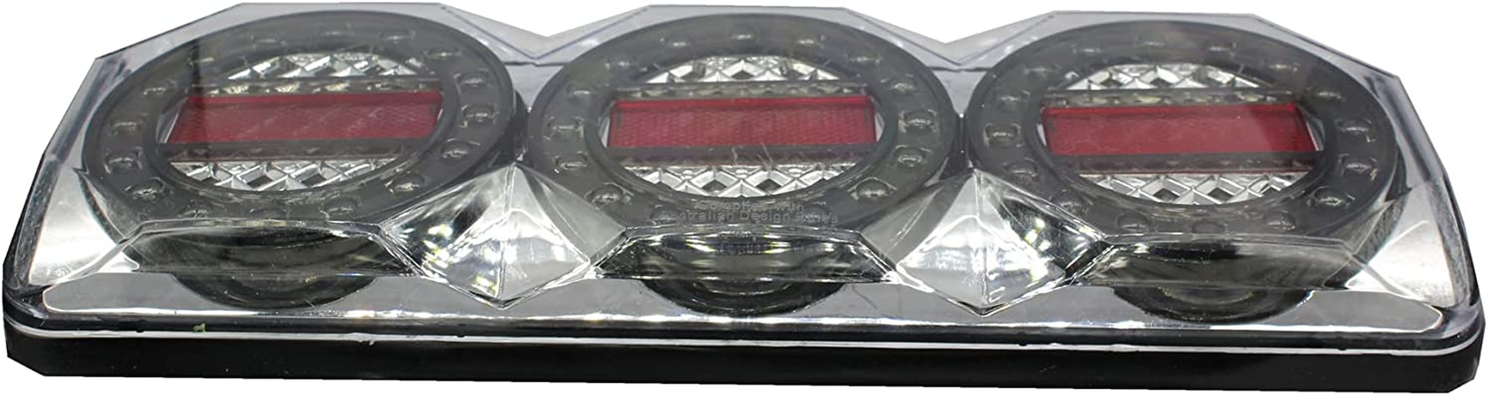 2Pcs 90 LED Trailer Lights 3 LED Combination | Turn Signal Running Brake Reverse LED Trailer Lights| Waterproof IP68 Taillight for Trailer Light Kit Truck RV Camper UTV UTE Vans image number 1