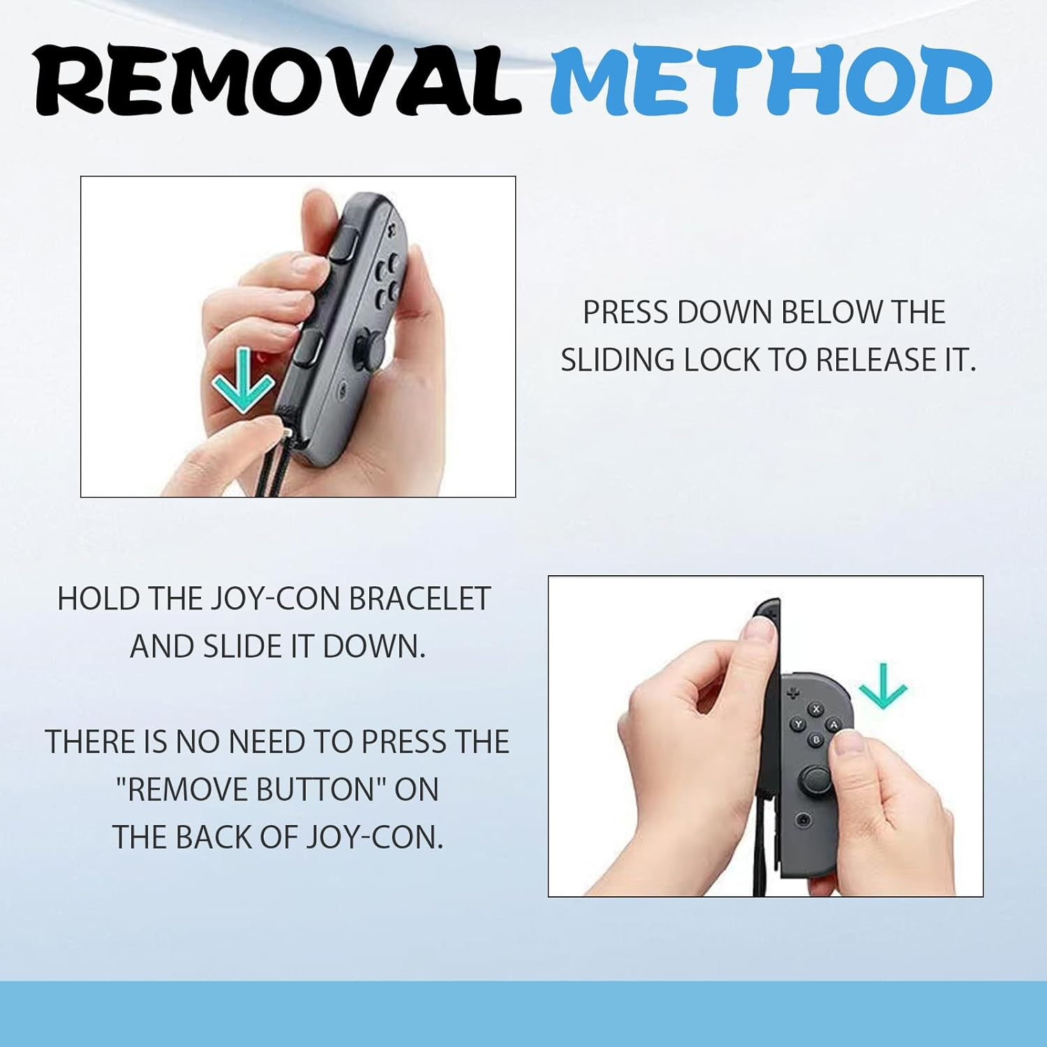 2 Pcs Wrist Strap for Switch Joy-Con, Lanyard Replacement Parts Accessories Adjustable Joy-Con Controller, Game Wristband, Durable Grip Nylon Hand Strap Design for Switch Accessories image number 6