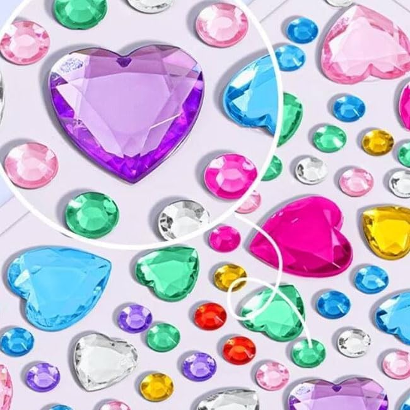 Limcryspp Self-Adhesive Facial Rhinestone - Waterproof Body and Face Nail Polish Glitter | Party and Holiday Sequin Decorative, Suitable for Women, Teenagers and Children image number 4