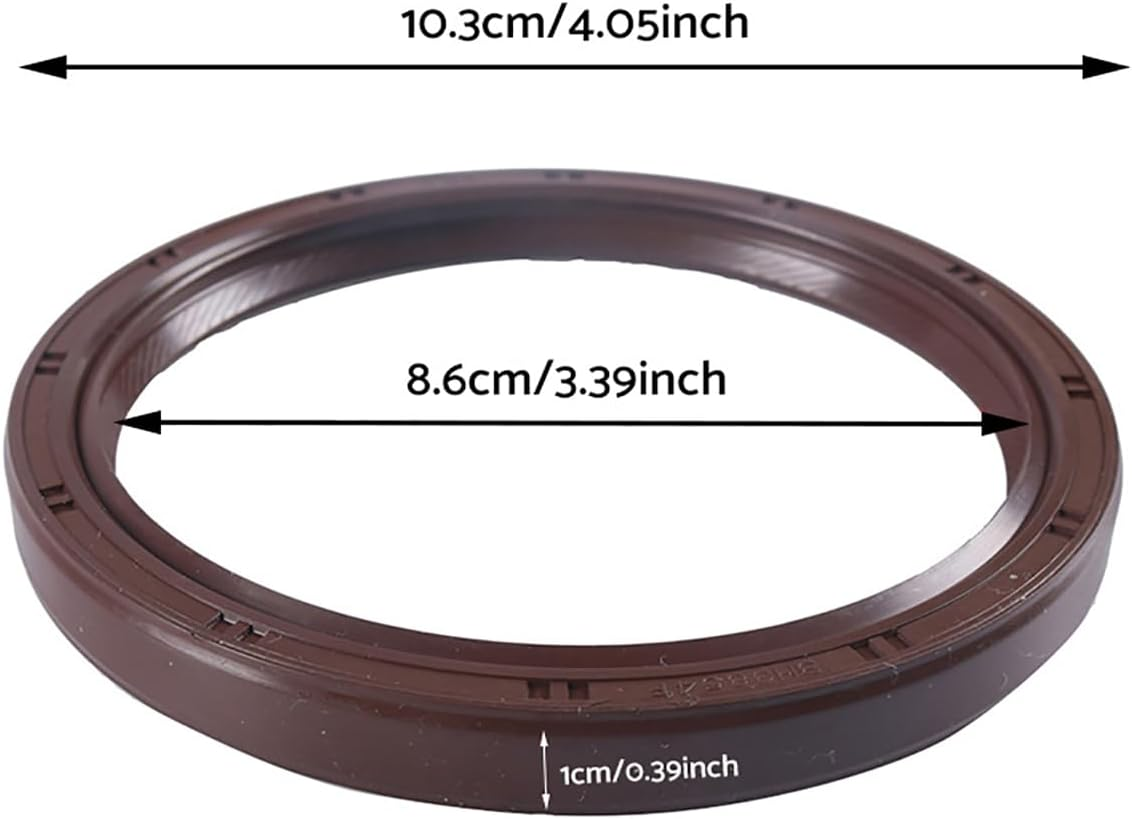 MAX COOL Engine Rear Main Oil Seal Replaces 806786040 Suitable for Subaru EJ20 EJ25 Series image number 6