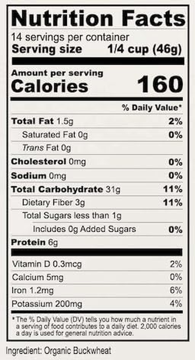 Anthony'S Organic Hulled Buckwheat Groats, 1.5Lbs, Raw, Grown in Usa, Gluten Free image number 2