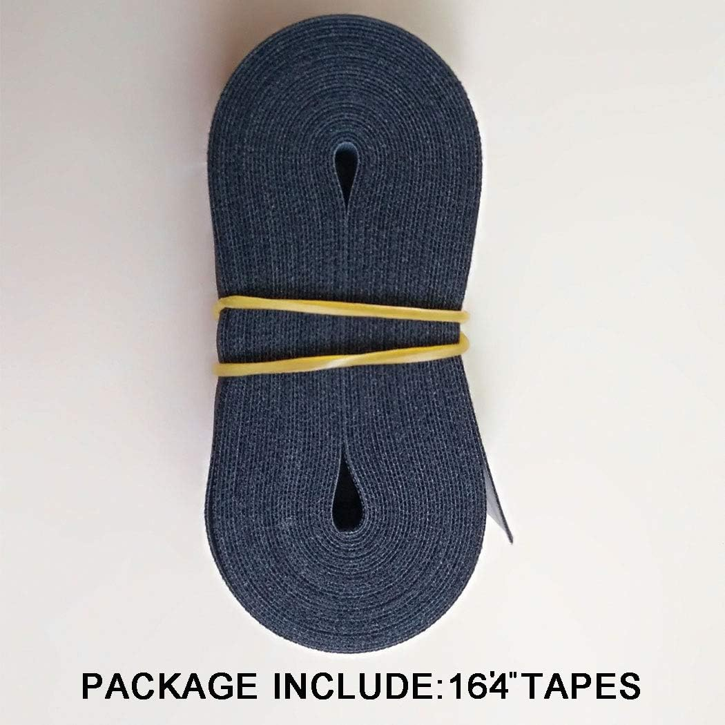 (5M, Black) - Wetsuit Repair Tape Iron-On Seam Sealing Waterproof Patch for Neoprene (Black, 5M)