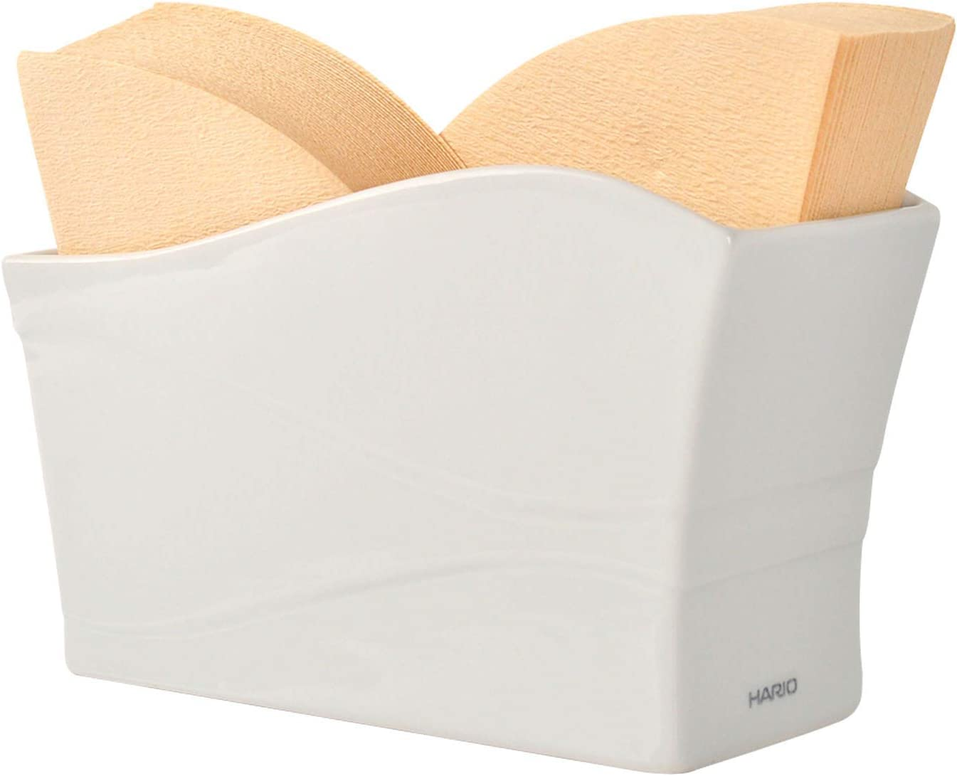 Hario VPS-100W Filter Paper Stand, White image number 2