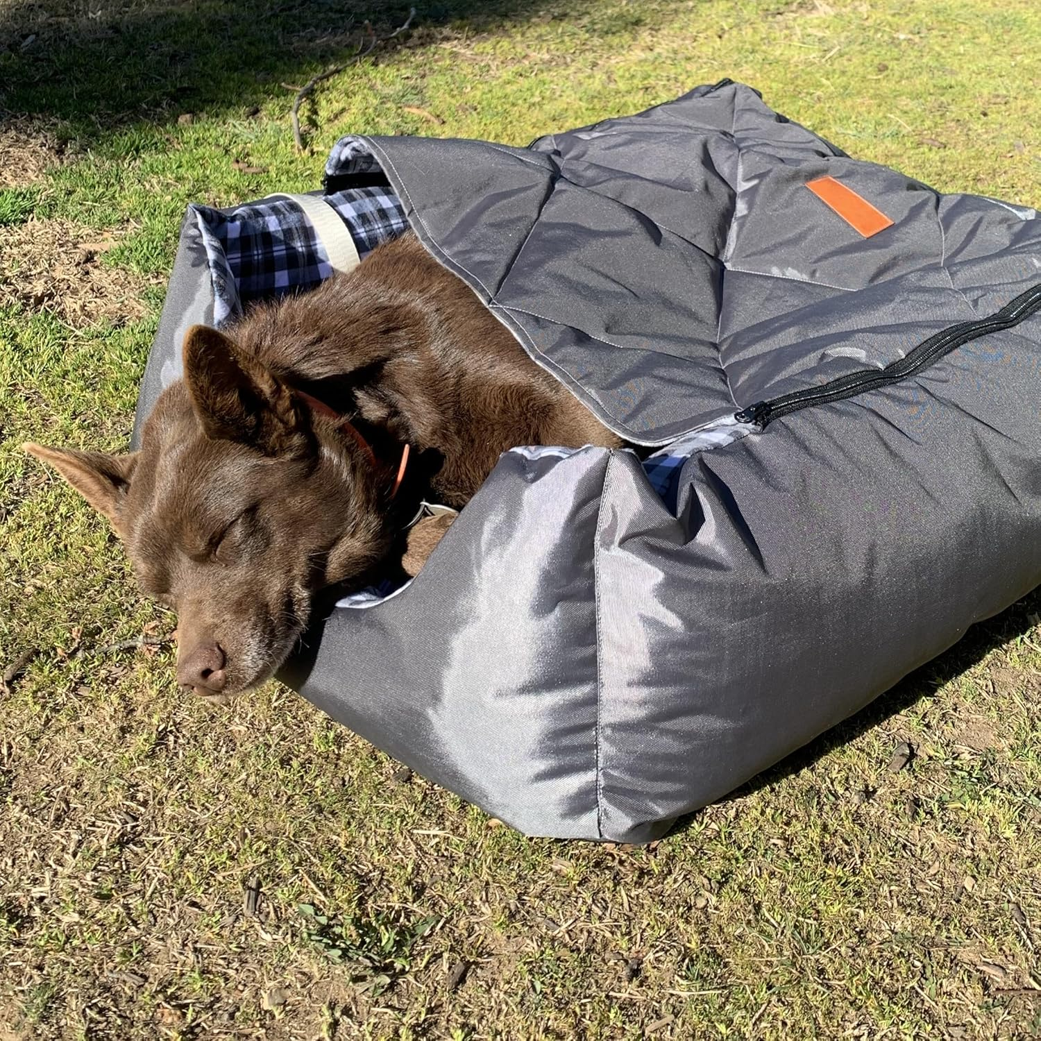 Drovers Dog and Co Swag- Memory Foam - Durable - Scratch and Stain Resistant - Camping - Dog Bed (Large) image number 5