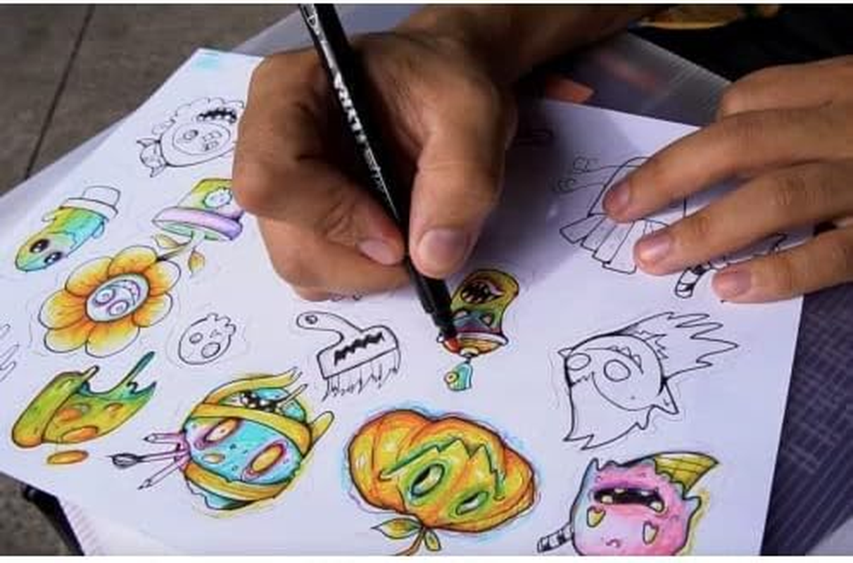 CANSON XL Bristol 180Gsm A4 Paper, Very Smooth, Spiral Pad Short Side, 50 Extra White Sheets, Ideal for Professional Artists & Illustrators image number 3