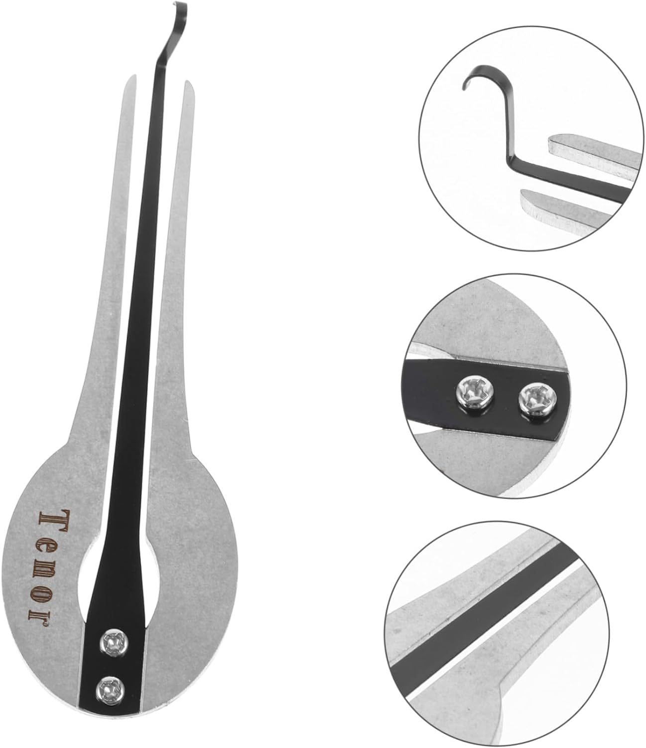 Vaguelly Harmonica Russian Maultrommel Party Favor Beginner Mouth Harp National Jaw Harp Mouth Instrument National Musical Instrument Beginner Instrument Harp Instrument round Metal image number 1