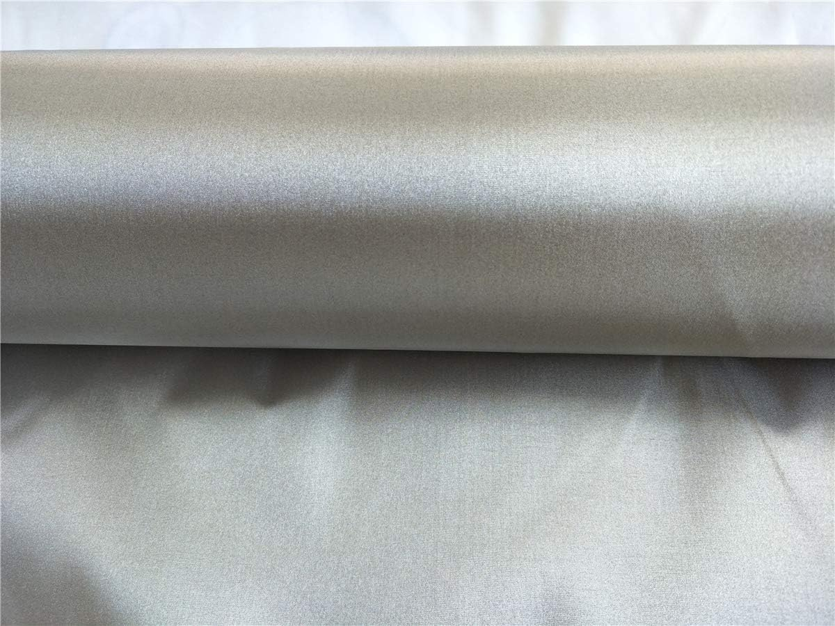 Soft Metallic Copper Fabric Preventing from RFID and Reducing EMF Identity Theft Blocker for Your Wallet Phone or Laptop-Block Singal Wifi Radiation 39"X43" Inch image number 4