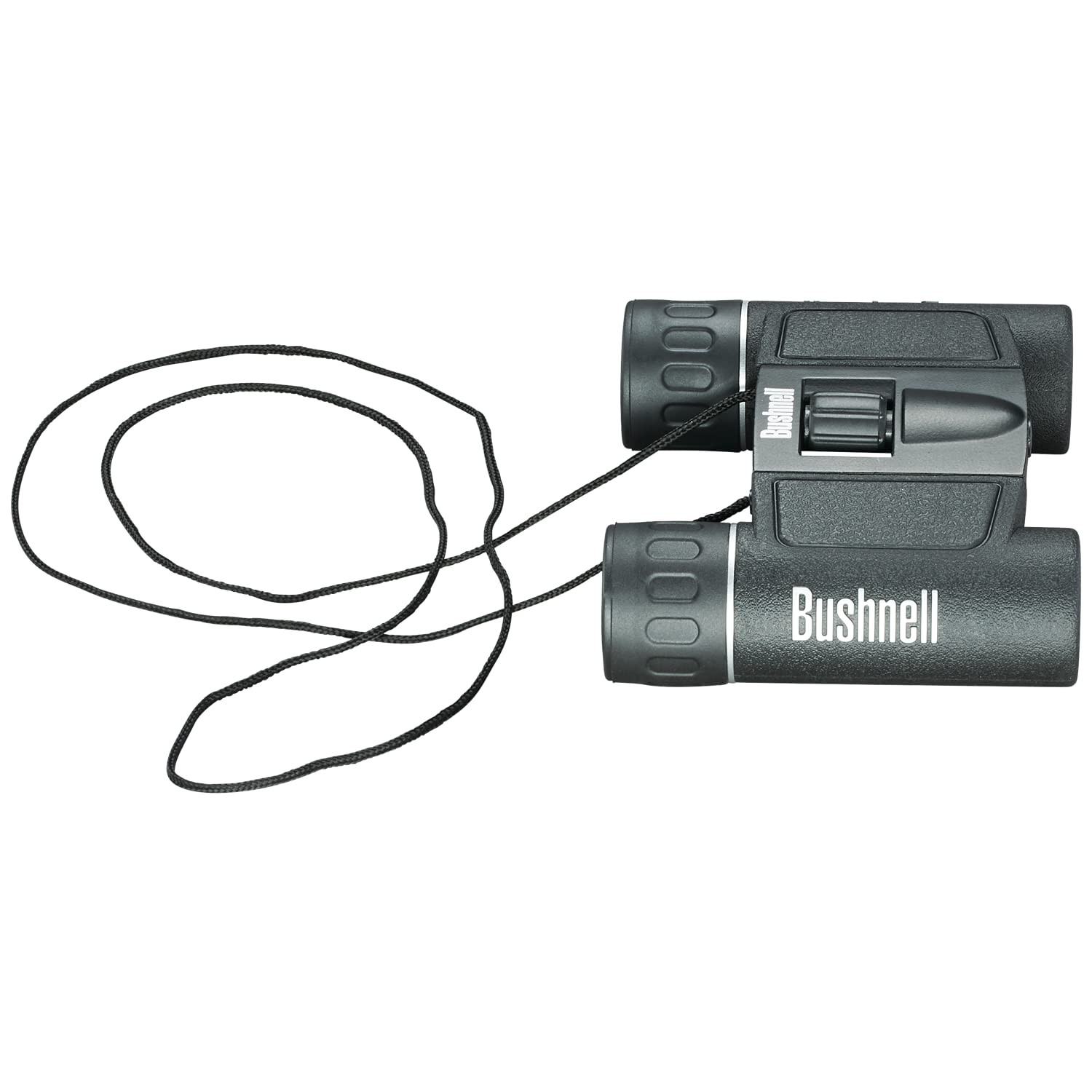 Bushnell Powerview 10X25 Compact Folding Roof Prism Binocular (Black)