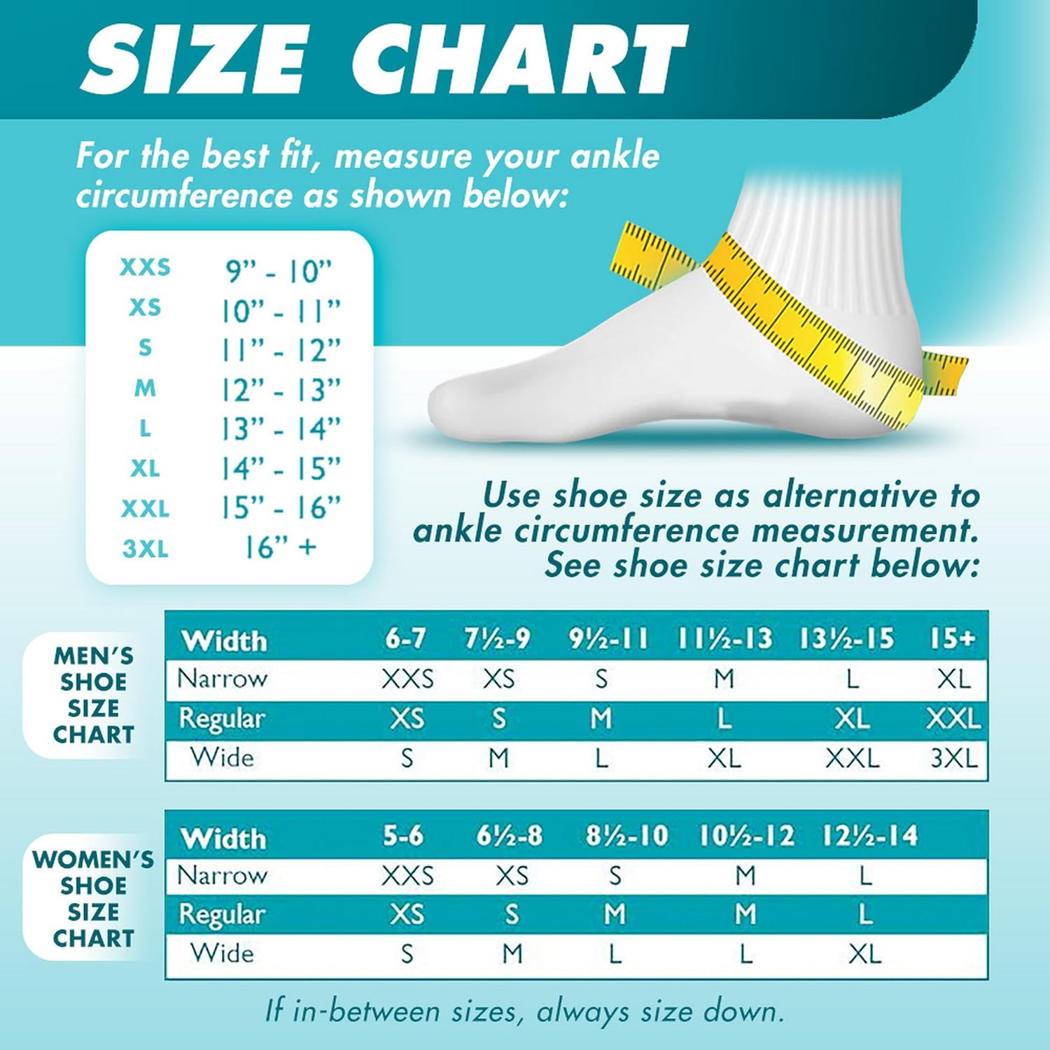 Med Spec 264016 ASO Ankle Stabilizer, Black, X-Large image number 3