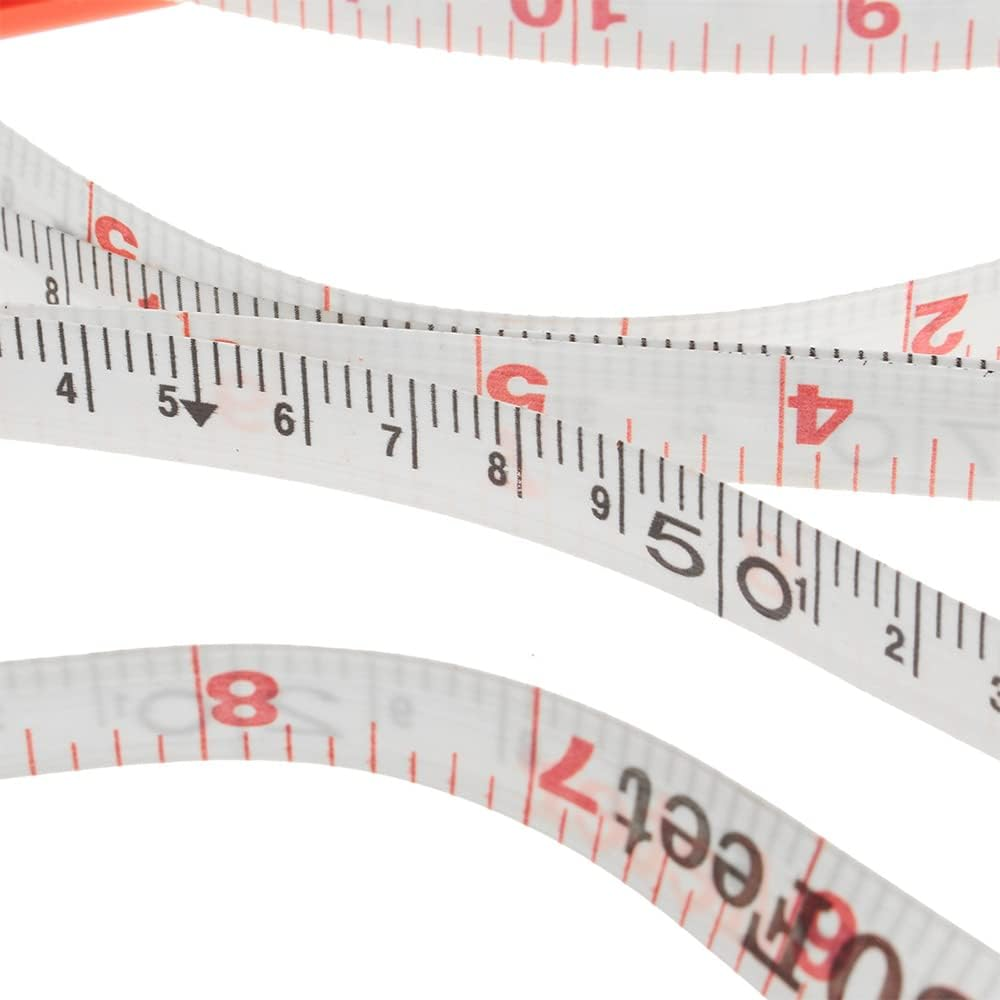 Tape Measure 100M Fiberglass Open Reel Measuring Metric Imperial New image number 2