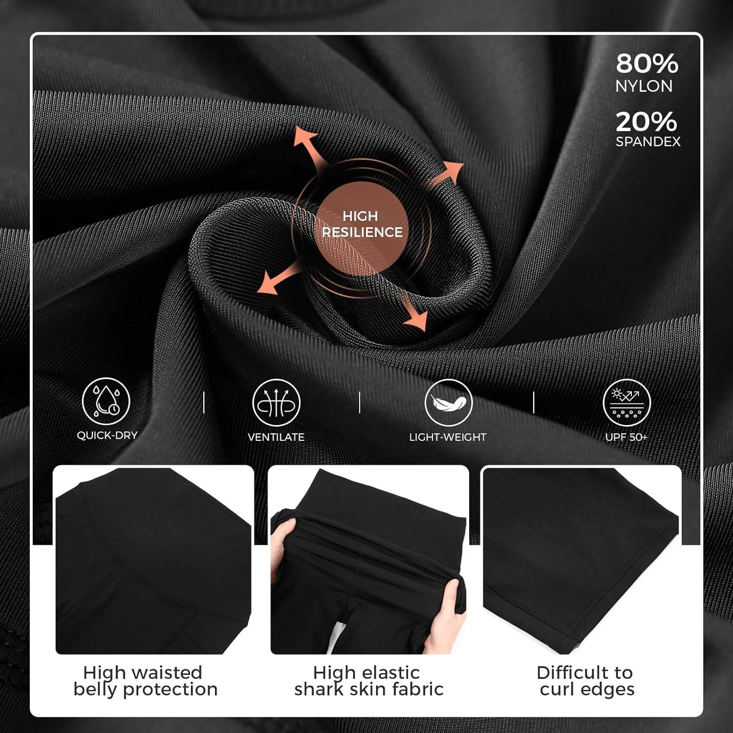 Buauty Women'S Maternity Shorts with Pockets over the Belly Biker Yoga Running Athletic Pregnancy Short Pants Lounge Pajama image number 4