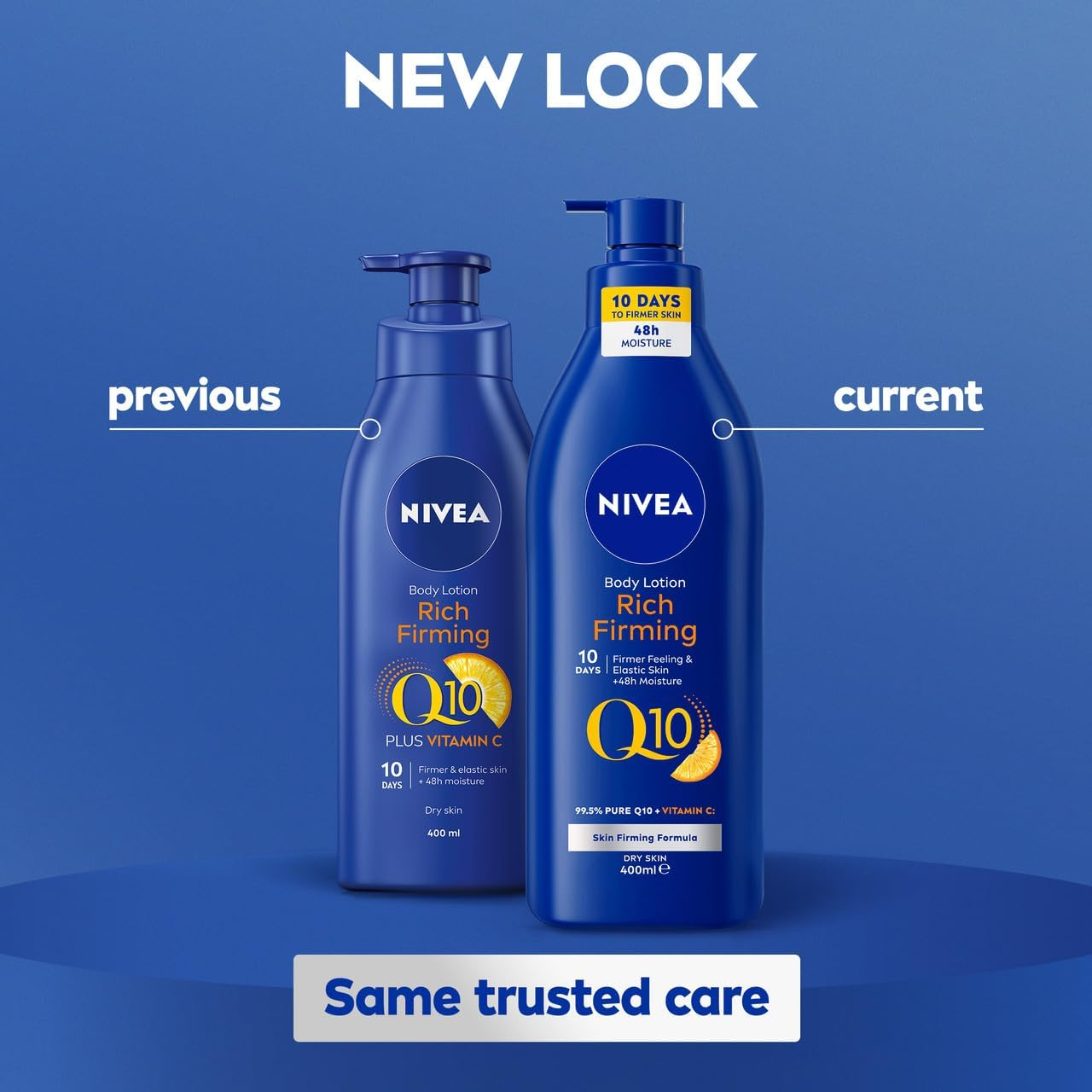 Nivea Body Rich Firming Q10 plus Vitamin C Body Lotion 400Ml image number 6