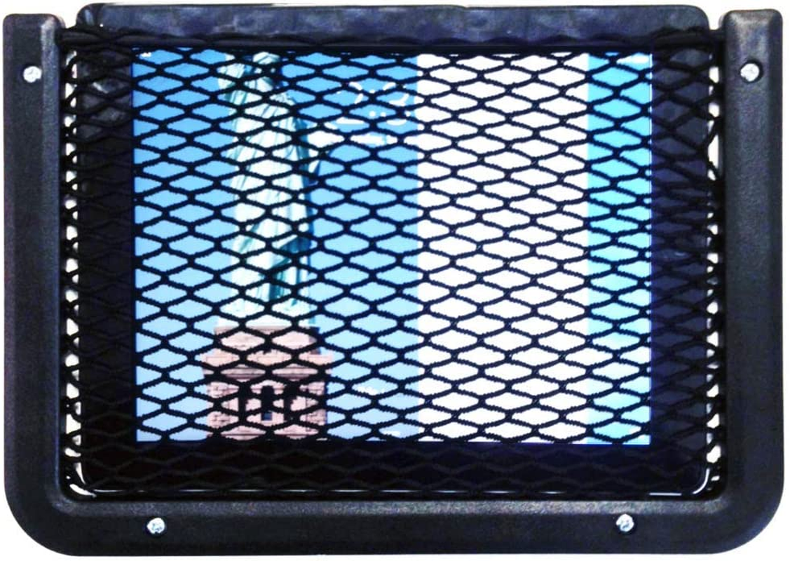 Framed Stretch Mesh Net Pocket for Auto, RV, or Home Organization and Storage (8" X 11") image number 6