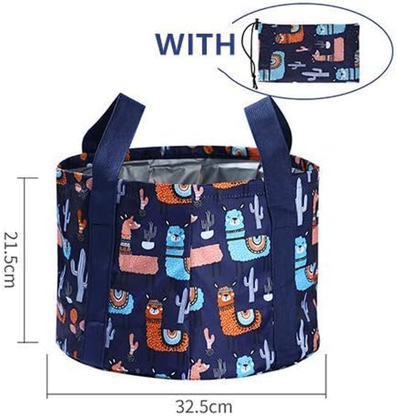 Foot Bath Basin Portable Travel Collapsible Foot Basin Folding Foot Bath Tub Soaking Feet Bucket for Camping Washing image number 3