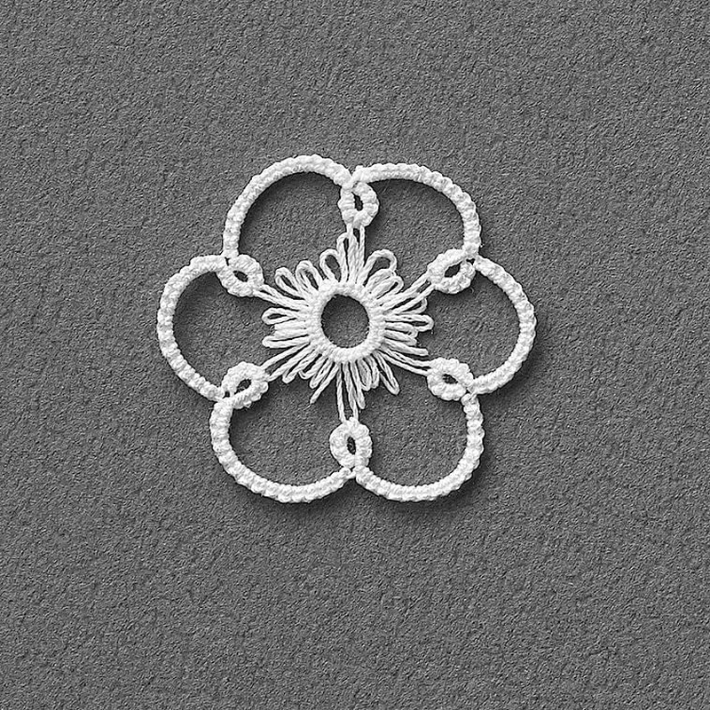 Clover Picot Comb - Large