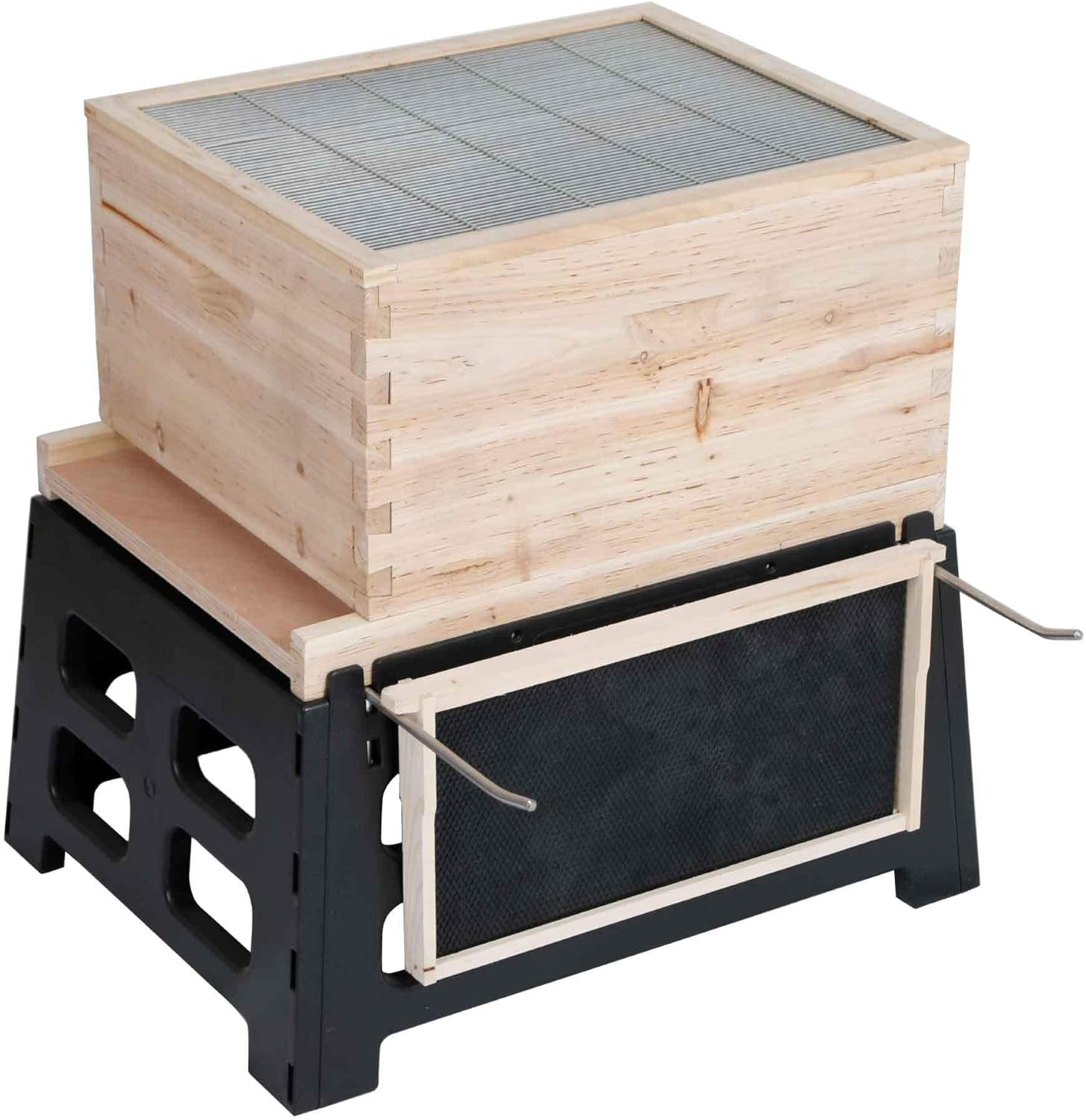 Plastic Beehive Stand 10 Frame Langstroth Bee Hive Base Ant Tool Beekeeping image number 5