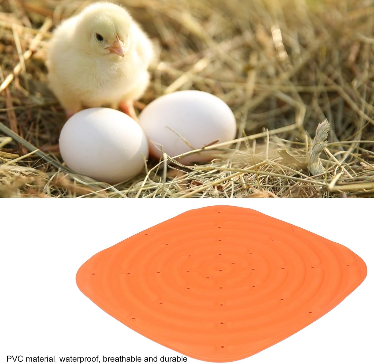 4Pcs Chicken Nesting Box Pads, Washable Chicken Nest Box Liners, 12In Chicken Nesting Pads, Chicken Bedding Chicken Coop Mats for Chicken Laying Boxes, Hen House Eggs Protecting image number 6